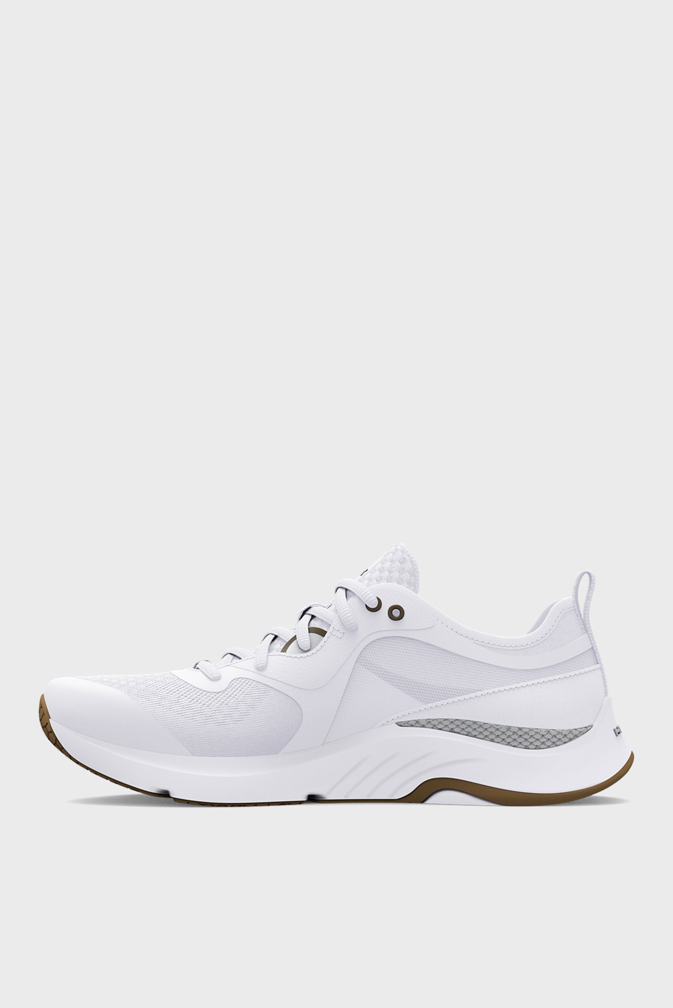 Женские белые кроссовки UA W HOVR Omnia MTLC Under Armour Женские белые кроссовки UA W HOVR Omnia MTLC 3