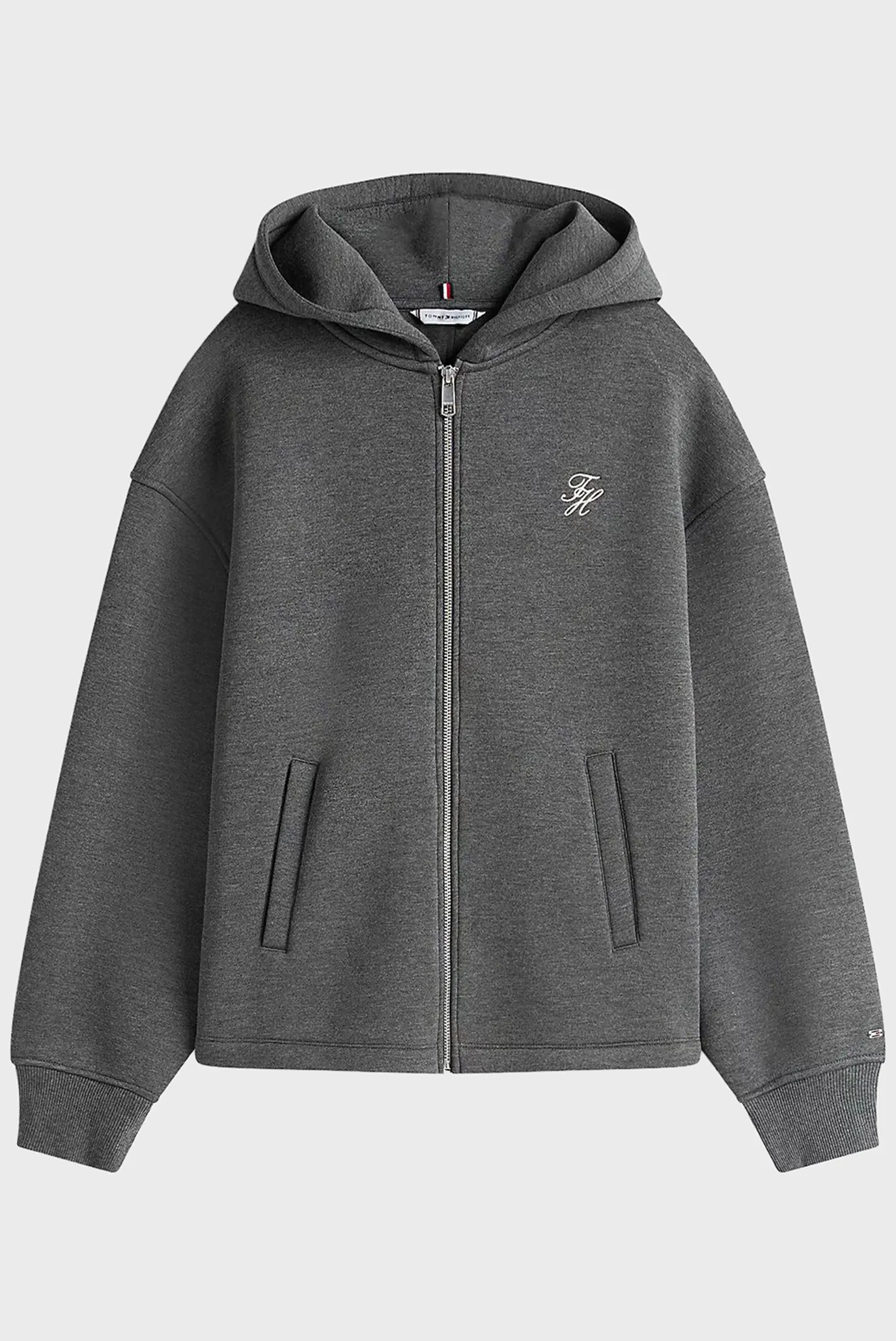Реглан TH SCRIPT INTERLOCK ZIP HOODIE 5