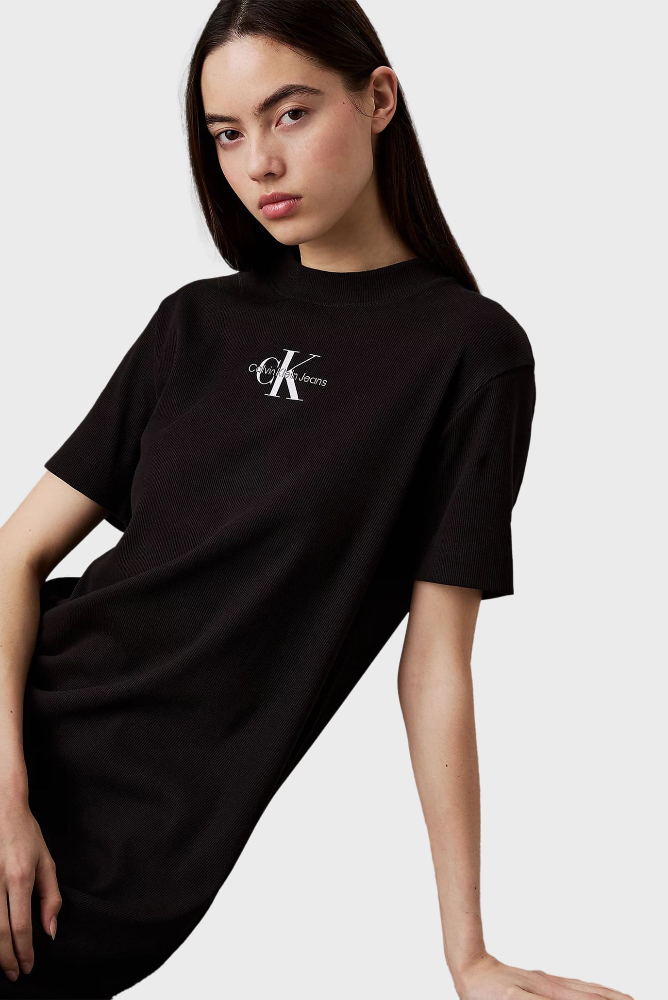 Платье MONOLOGO LONG RIB TEE DRESS 2