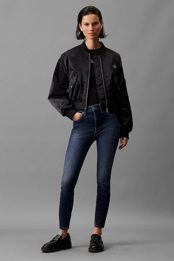 Джинсы HIGH RISE SUPER SKINNY ANKLE