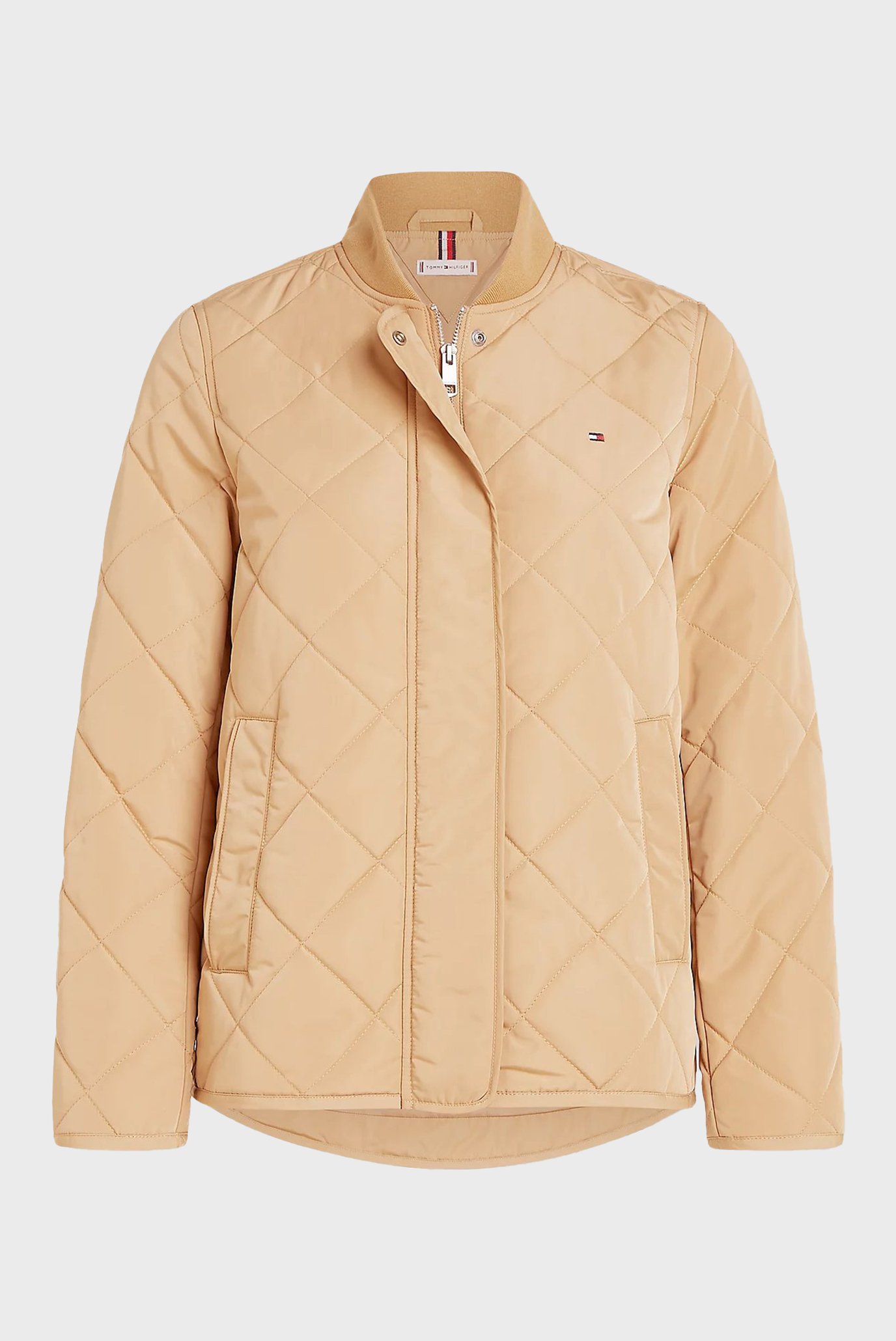 Женский бежевый бомбер LW QUILTED BOMBER JACKET 5