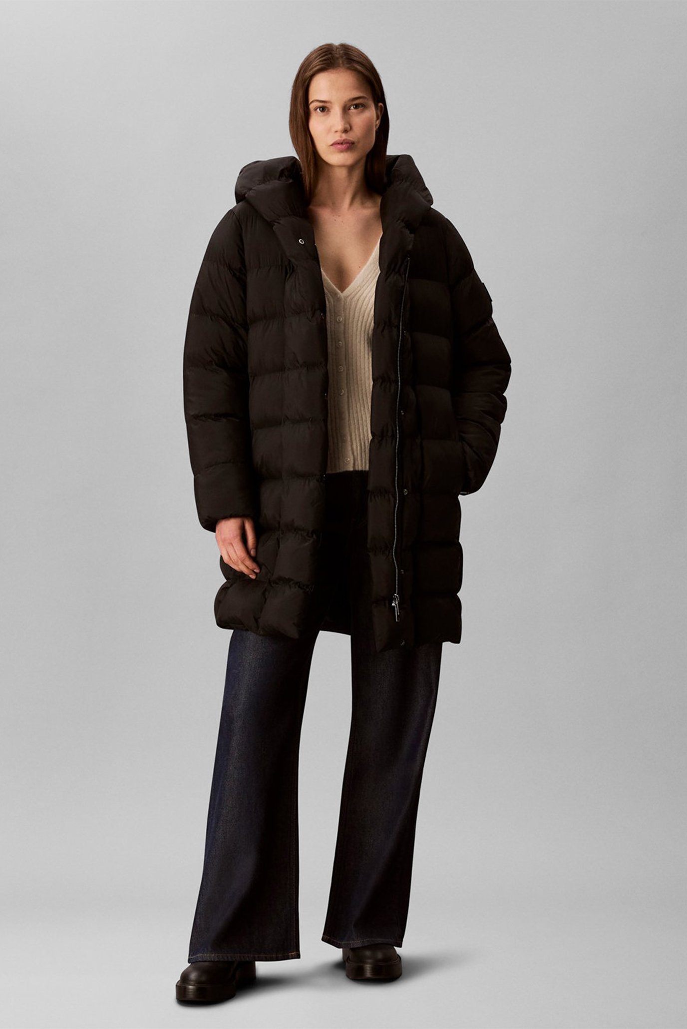 Куртка зимняя SHINE WRAP MID PUFFER 2