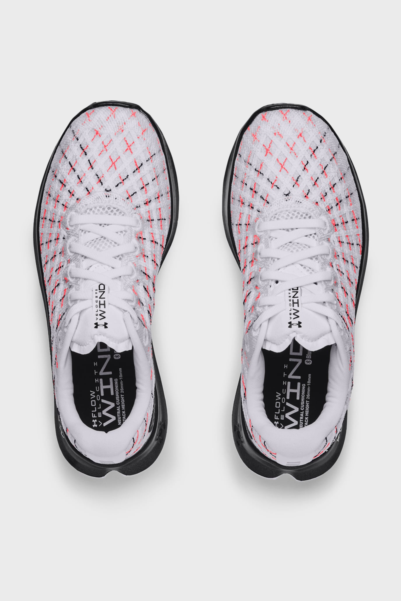 Женские белые кроссовки UA W FLOW Velociti Wind-WHT 8