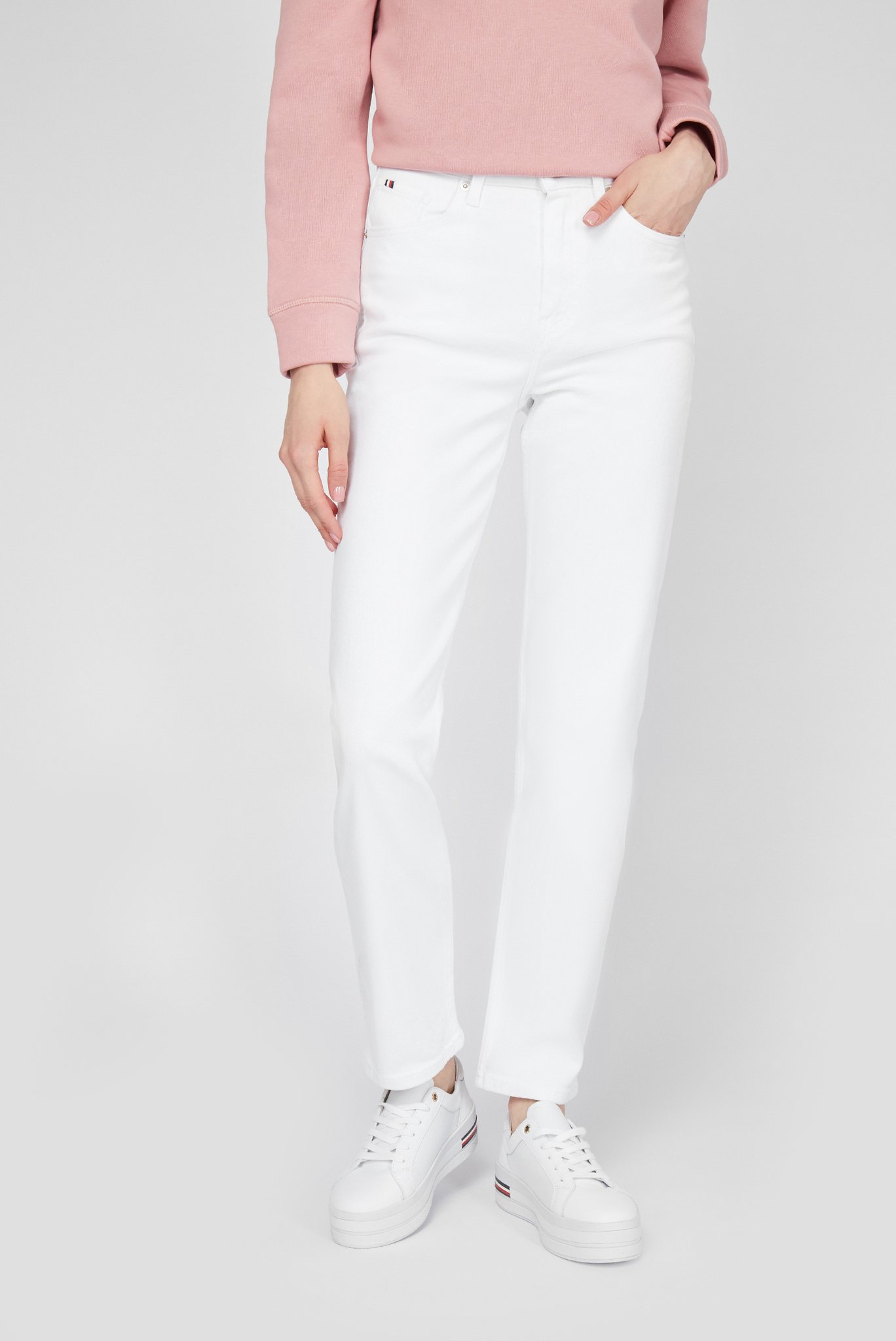 Женские белые джинсы NEW CLASSIC STRAIGHT HW A CLR 1