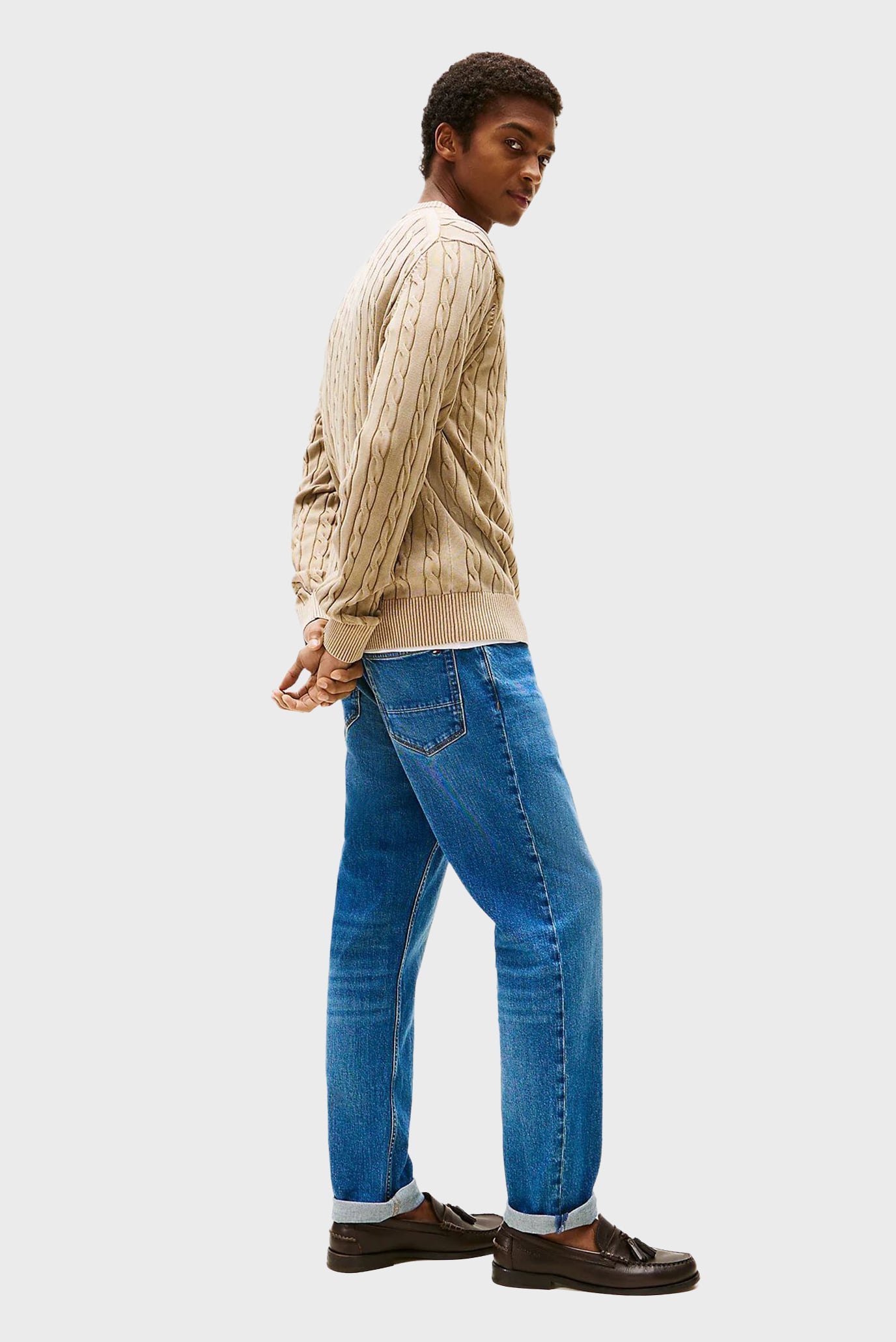 Свитер/CLASSIC CABLE GMD C NK 3