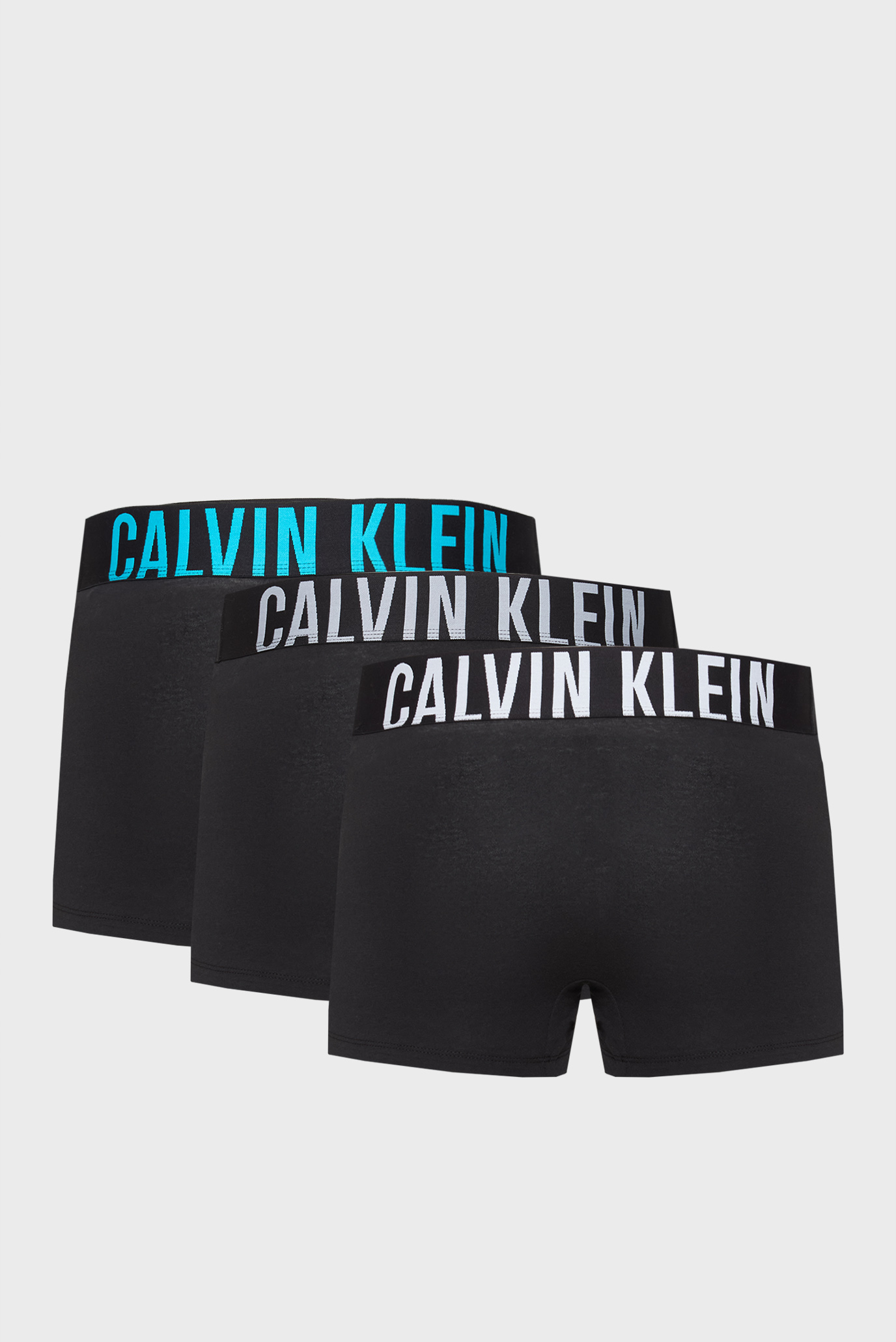 Мужские черные боксеры (3 шт) TRUNK 6