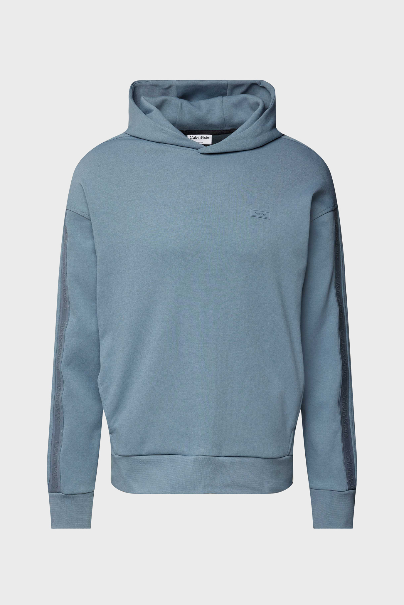 Calvin klein tape neck hoodie hotsell