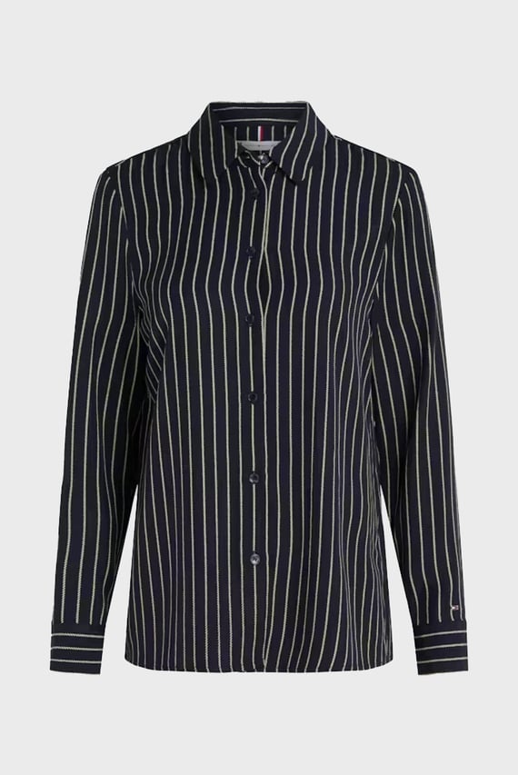 Рубашка FLUID VISCOSE REGULAR LS SHIRT Tommy Hilfiger Рубашка FLUID VISCOSE REGULAR LS SHIRT Tommy Hilfiger