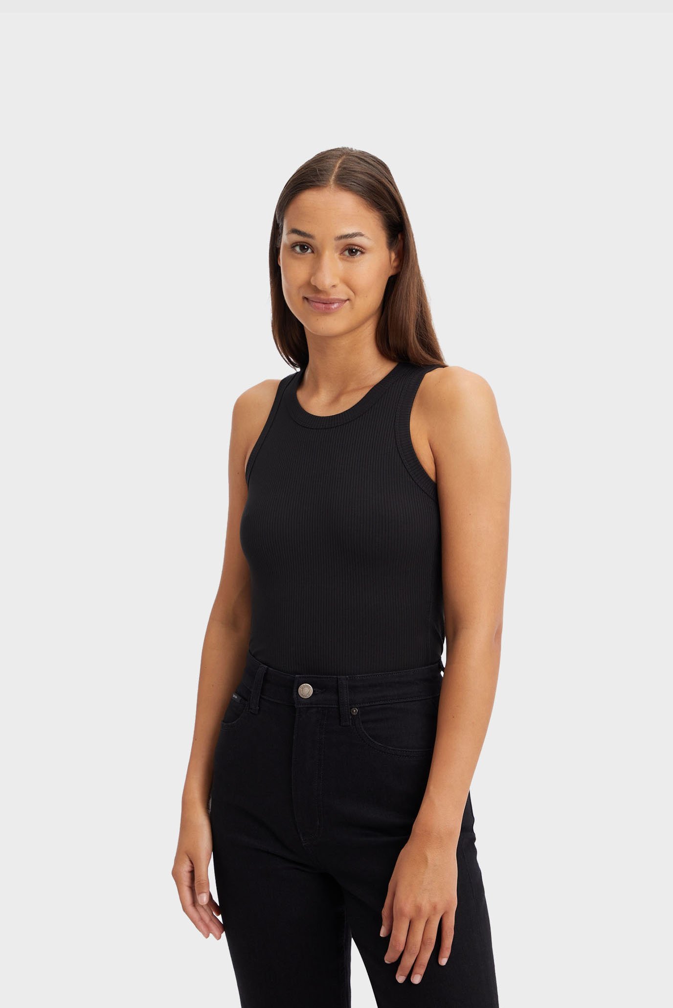 Майка MODAL RIB FITTED TANK 4