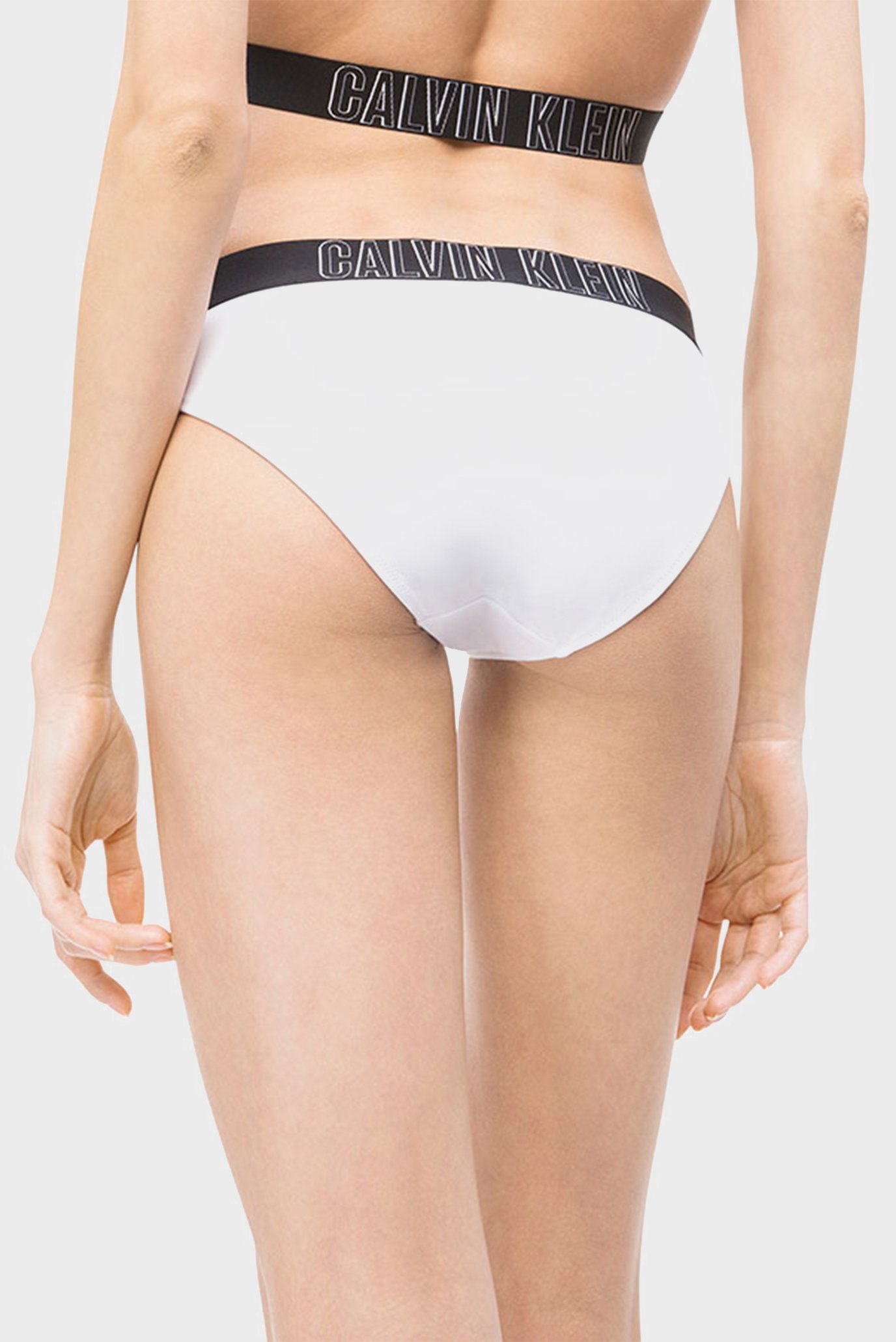 Женские белые трусики от купальника CLASSIC BIKINI-HR 3