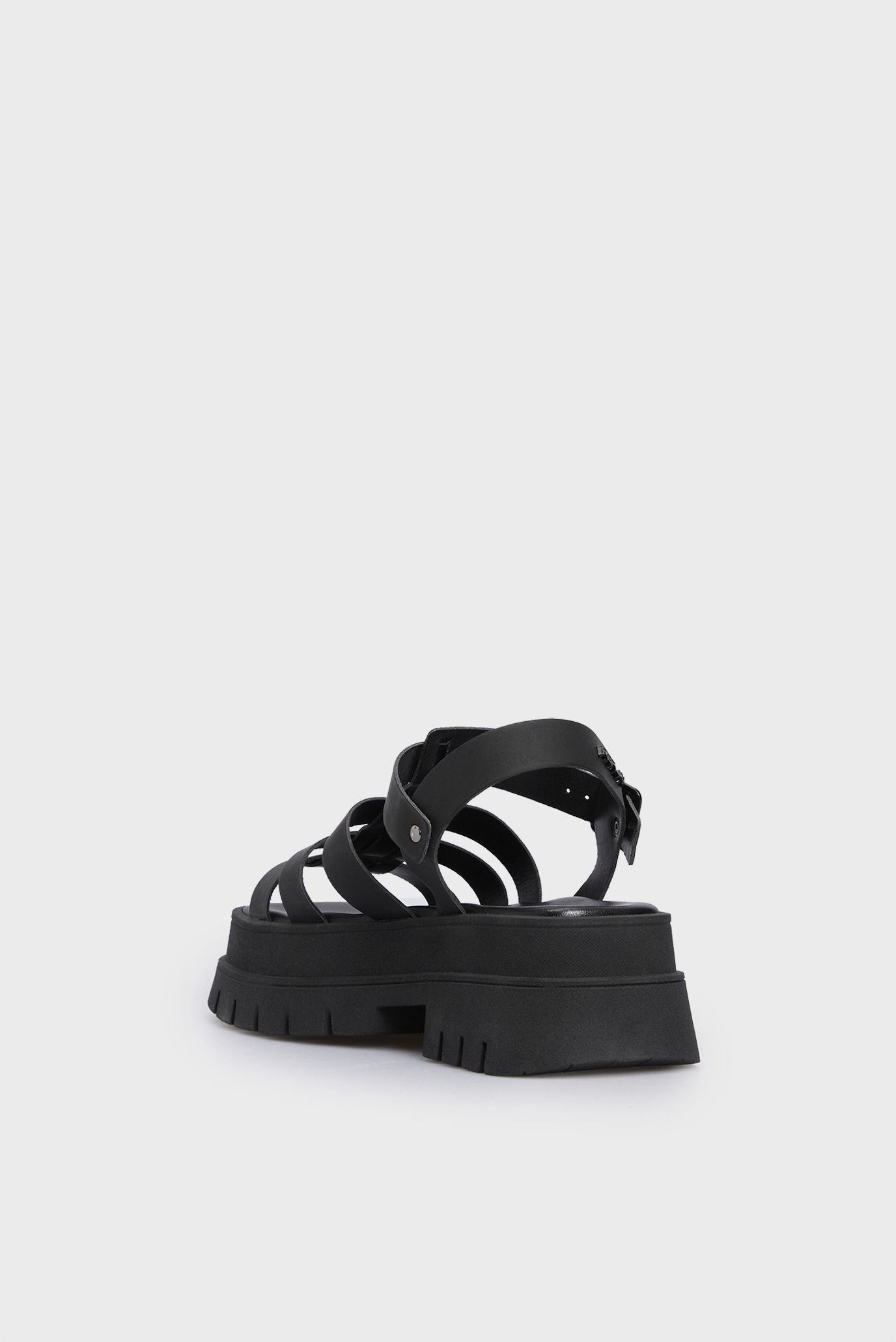 Женские черные сандалии VALENCIA 5