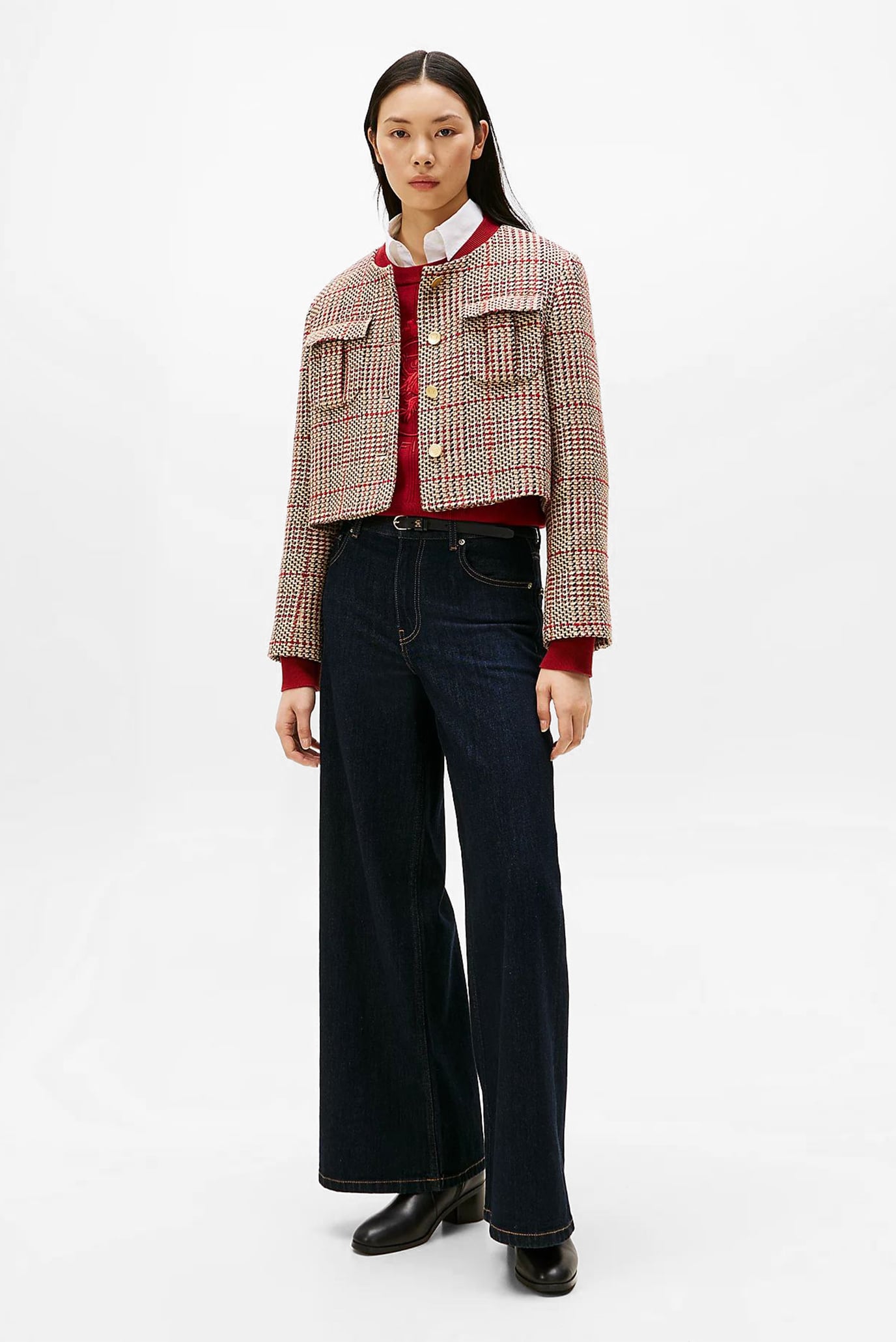 Ботильоны TH STRETCH LEATHER BOOTIE 6