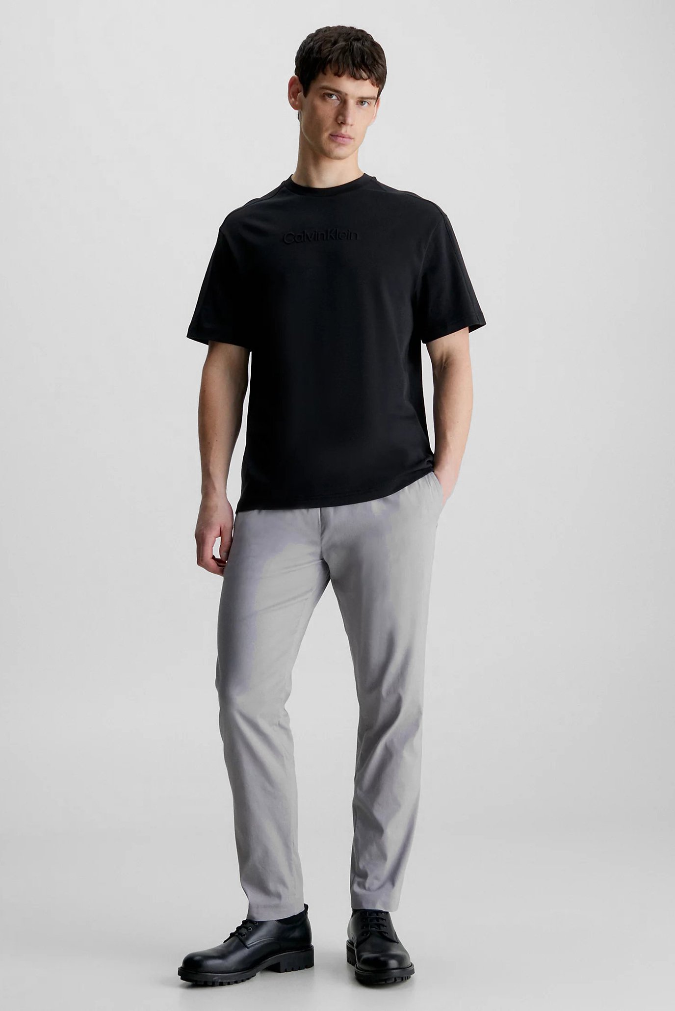 Calvin klein clearance lang蹇檙met t shirt