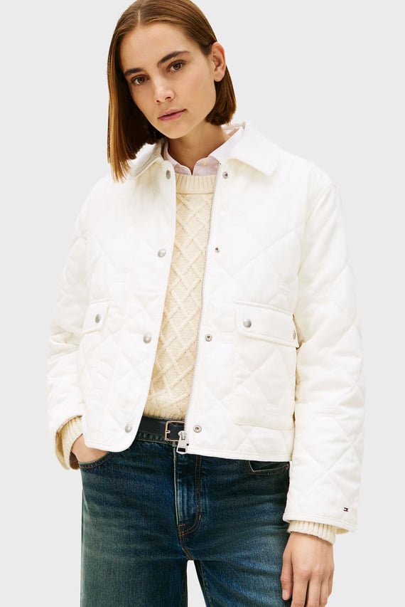 Куртка демисезонная PADDED FLAG QUILTED JACKET Tommy Hilfiger