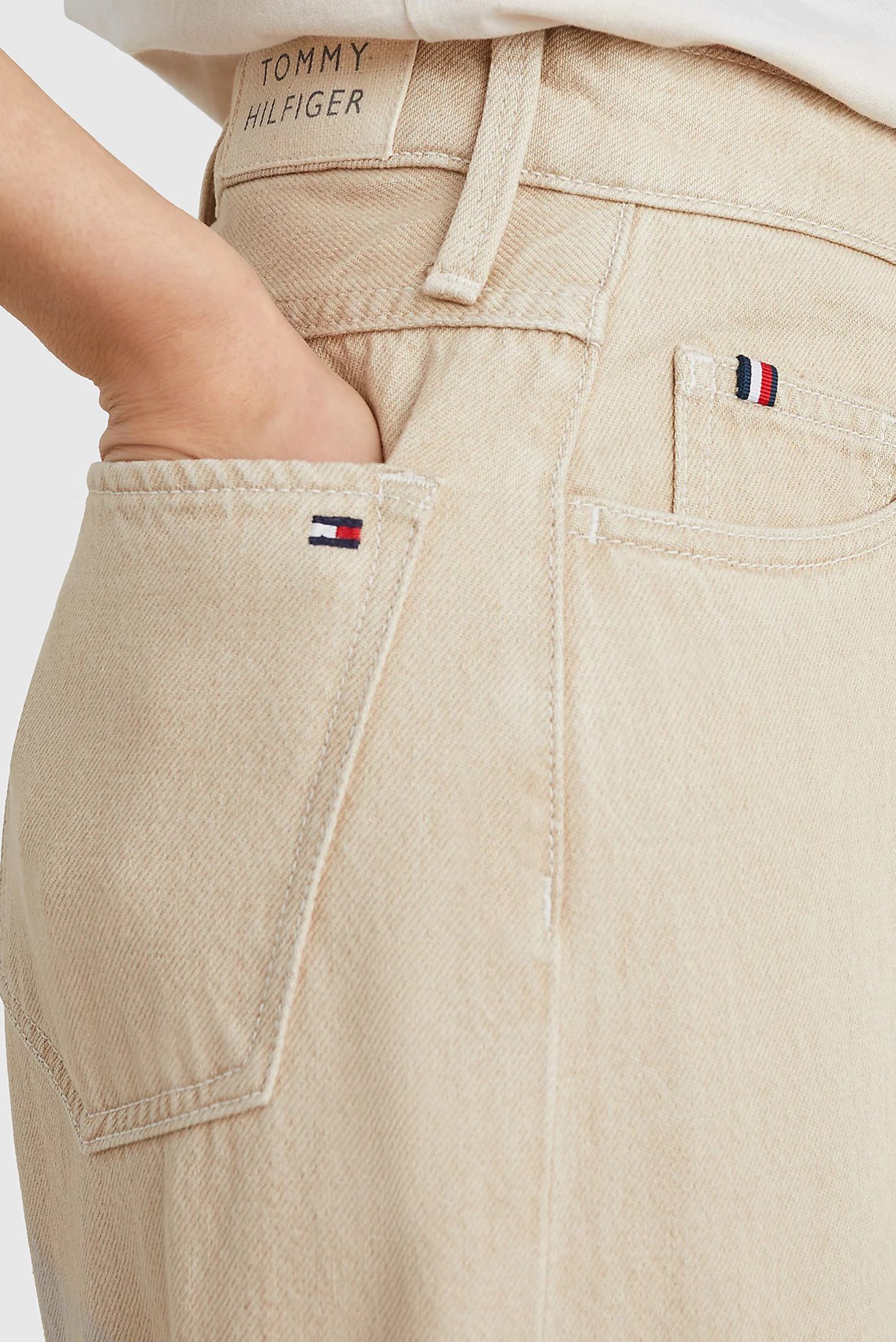 Джинсы BALLOON HW A WRN BEIGE CIRCULARTommy Hilfiger Джинсы BALLOON HW A WRN BEIGE CIRCULAR 8