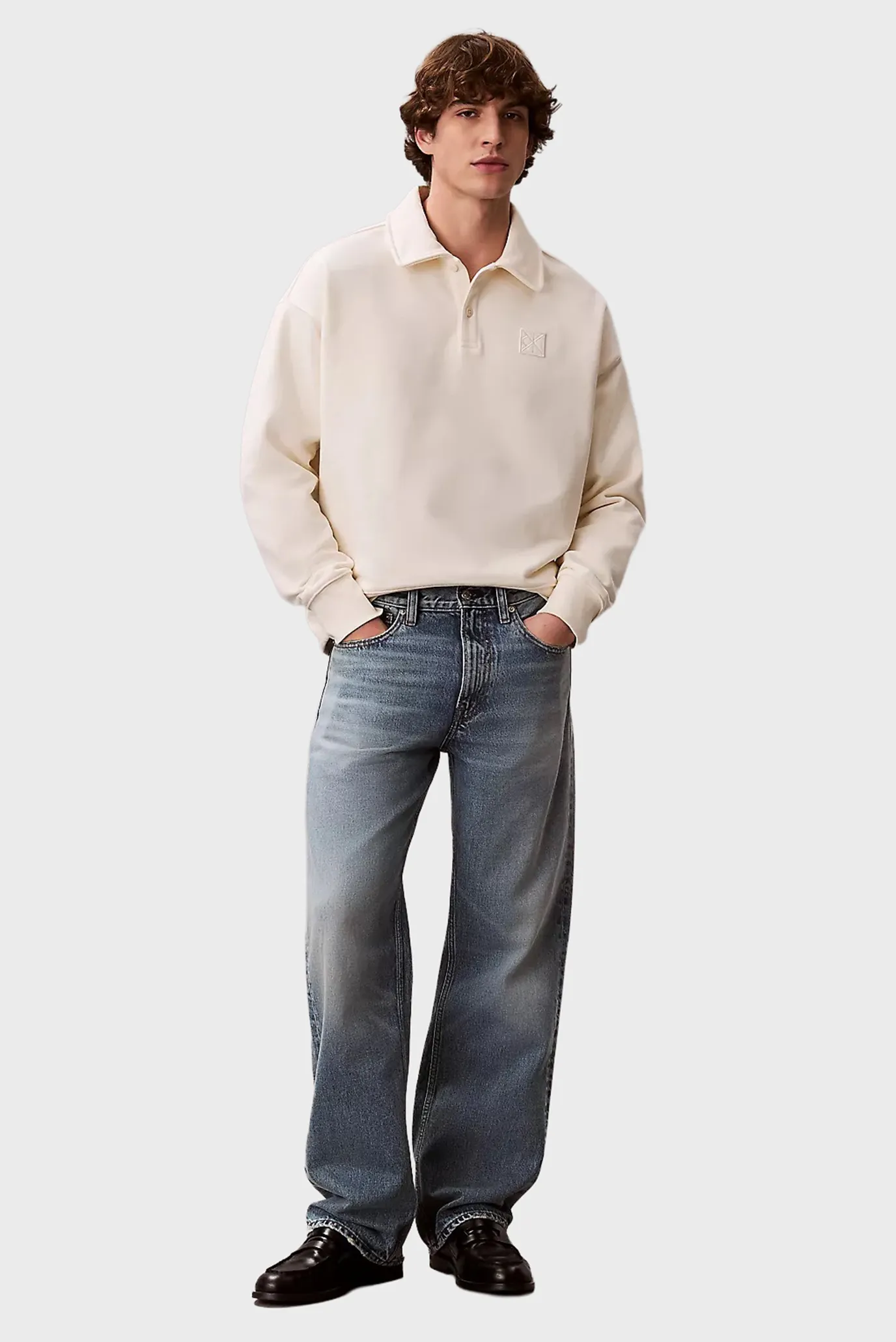 Свитшот LS HVY WEIGHT TERRY CK EMBLEM PO 2