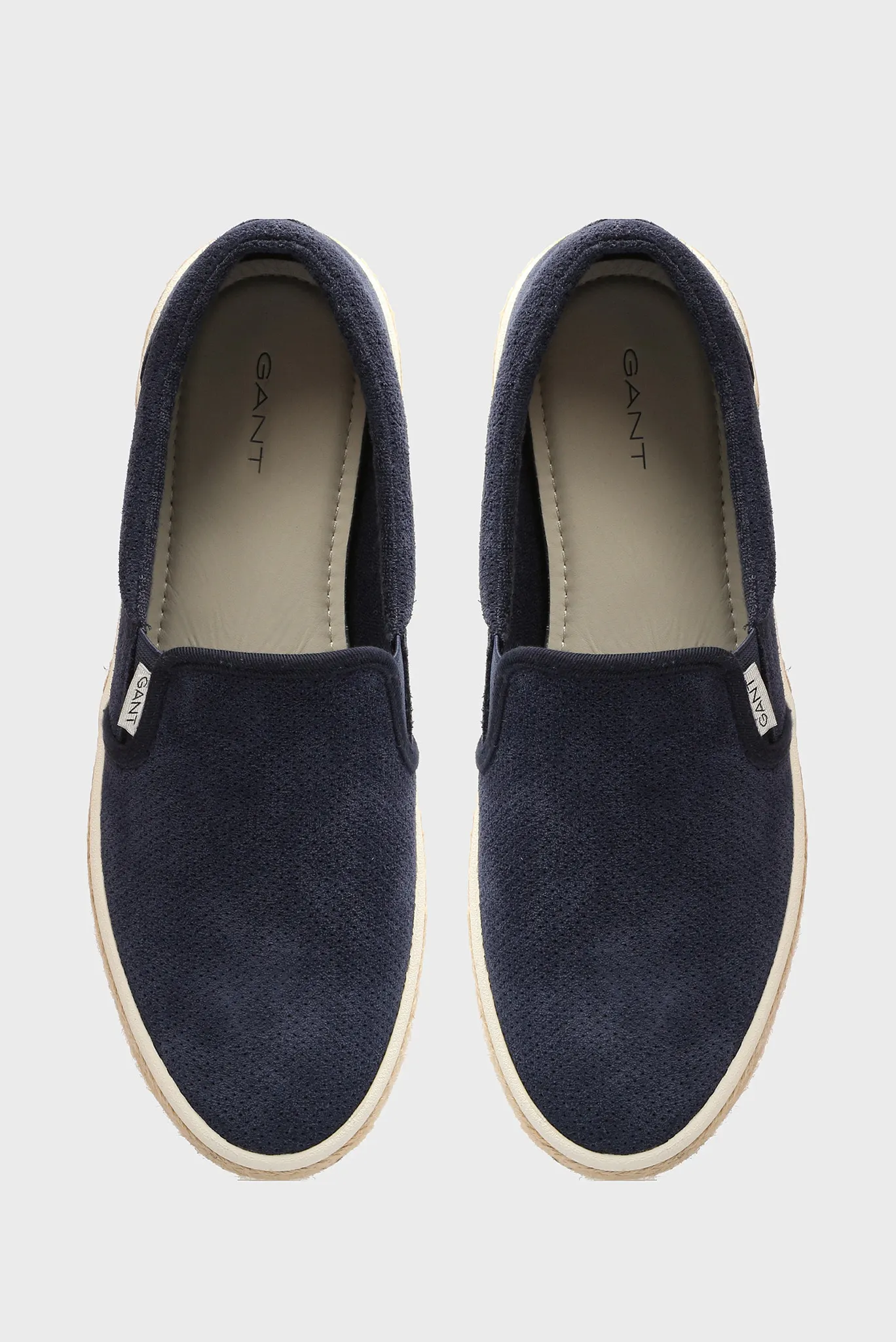 Мужские синие замшевые слипоны FRESNO 3