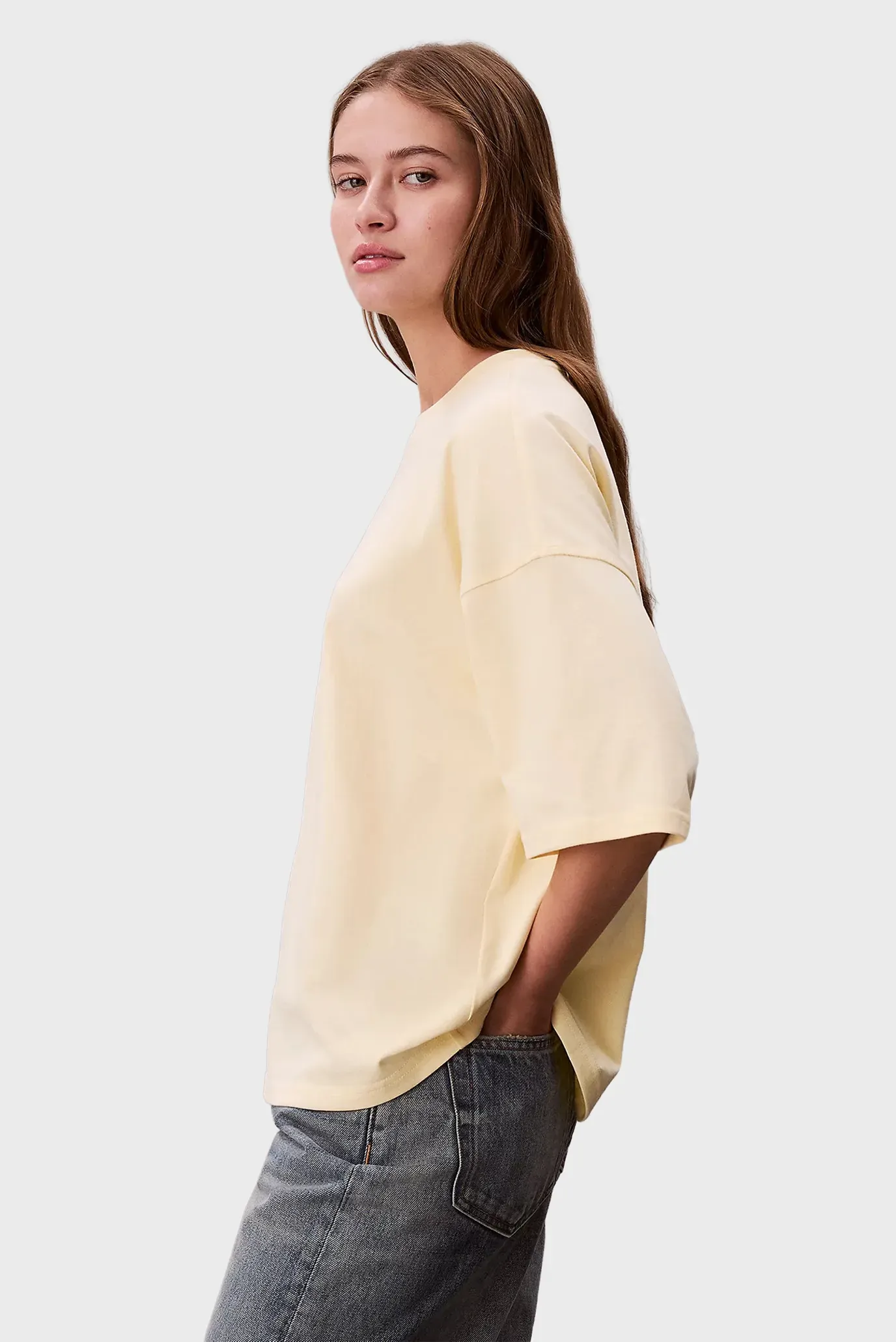 Футболка SS WOVEN LABEL OVERSIZED TEE 3