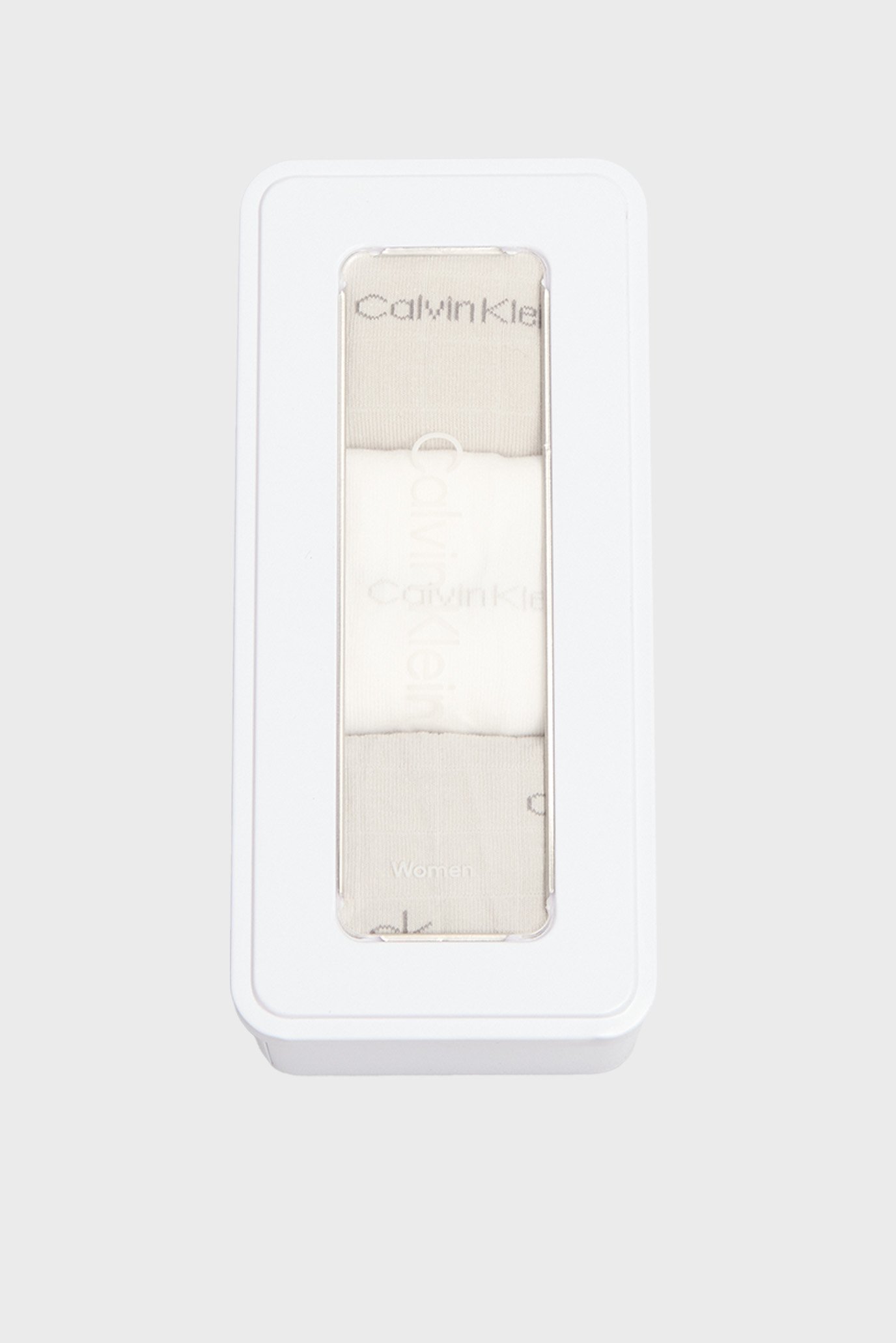 Набор носков CK WOMEN SOCK 3P GIFTBOX GRIDCalvin Klein Набор носков CK WOMEN SOCK 3P GIFTBOX GRID 4