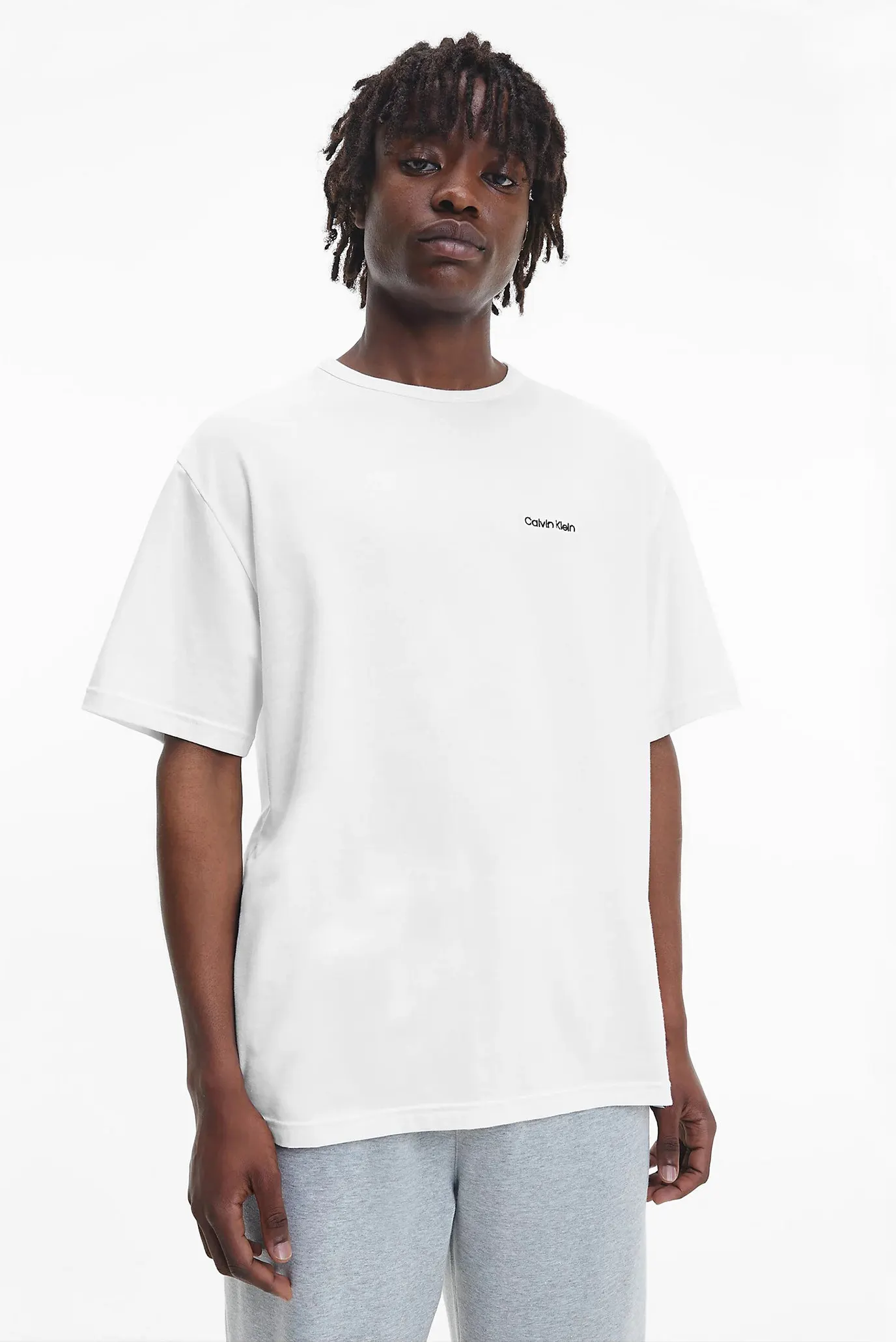 Мужская белая футболка 4