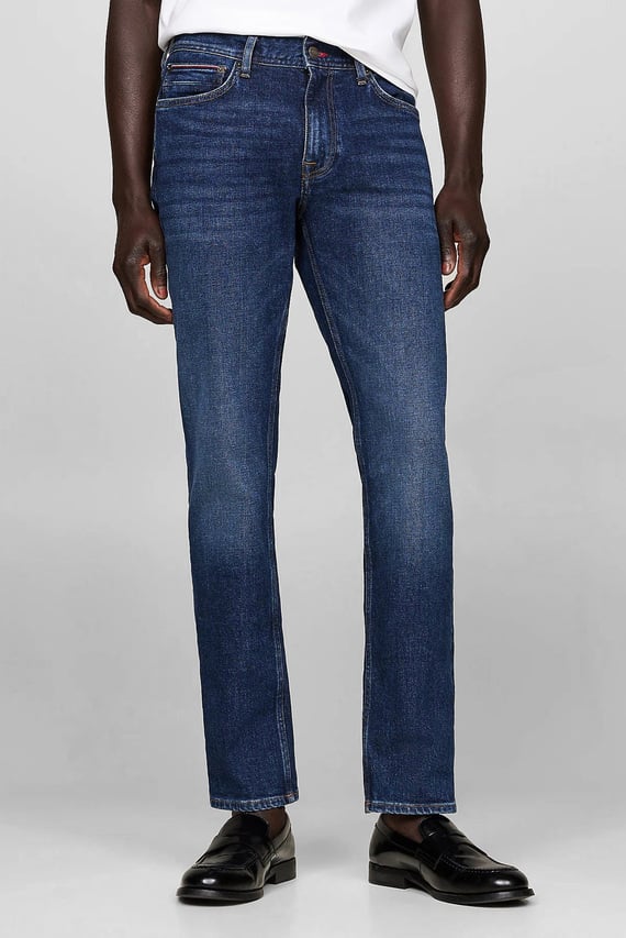Мужские темно-синие джинсы STRAIGHT DENTON STR BAKER INDIGO Tommy Hilfiger
