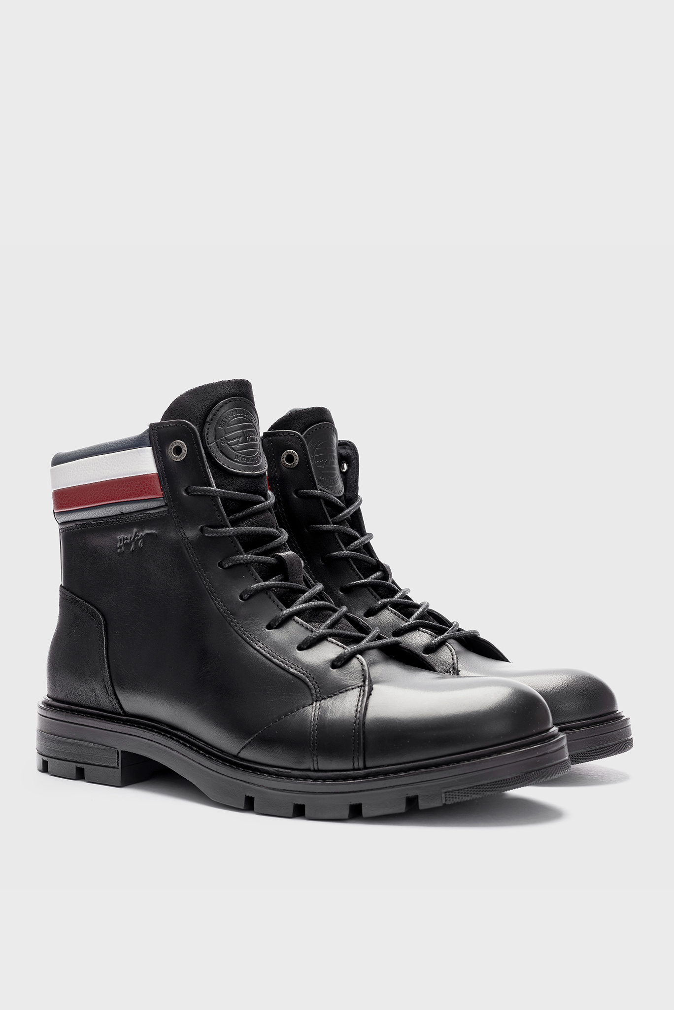 Ботинки ELEVATED RWB COLLAR LTH BOOT Tommy Hilfiger Ботинки ELEVATED RWB COLLAR LTH BOOT 3