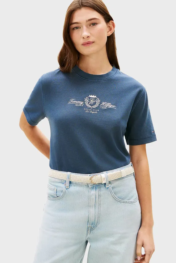 Футболка VARSITY CREST MDRN C-NK SS TEE Tommy Hilfiger