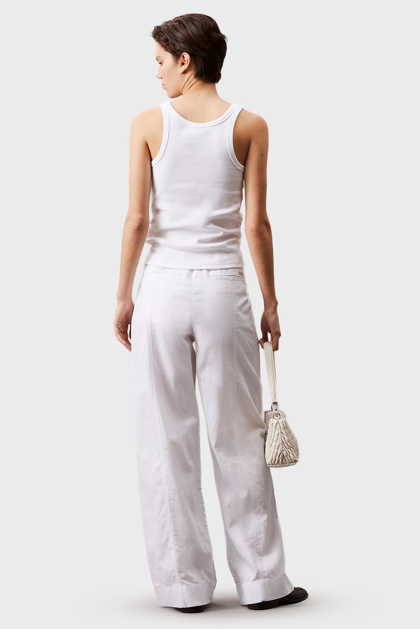 Женские белые брюки SOFTCalvin Klein Jeans Женские белые брюки SOFT 4