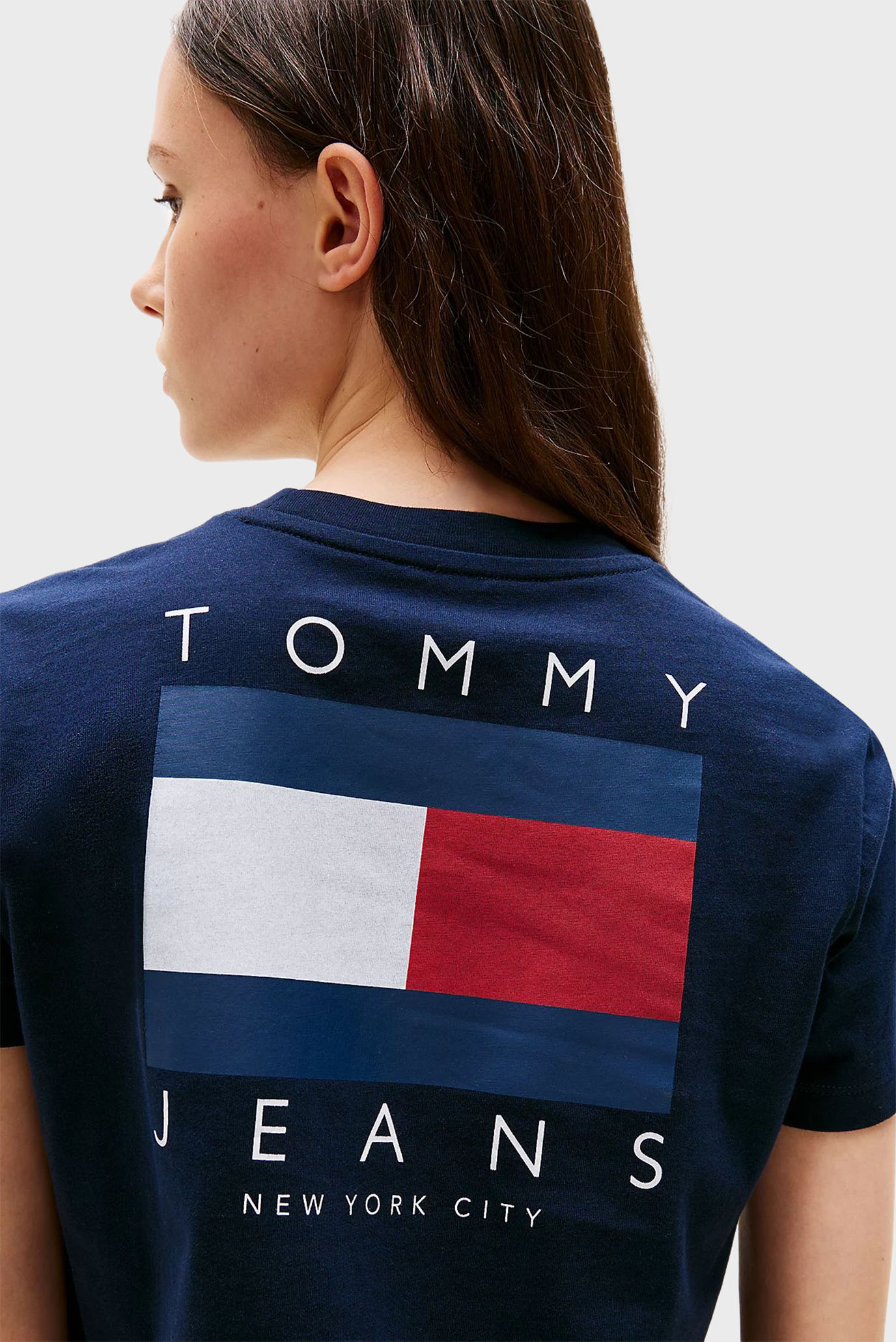 Футболка/TJW REG SH TOMMY US FLAG SS TEE 4