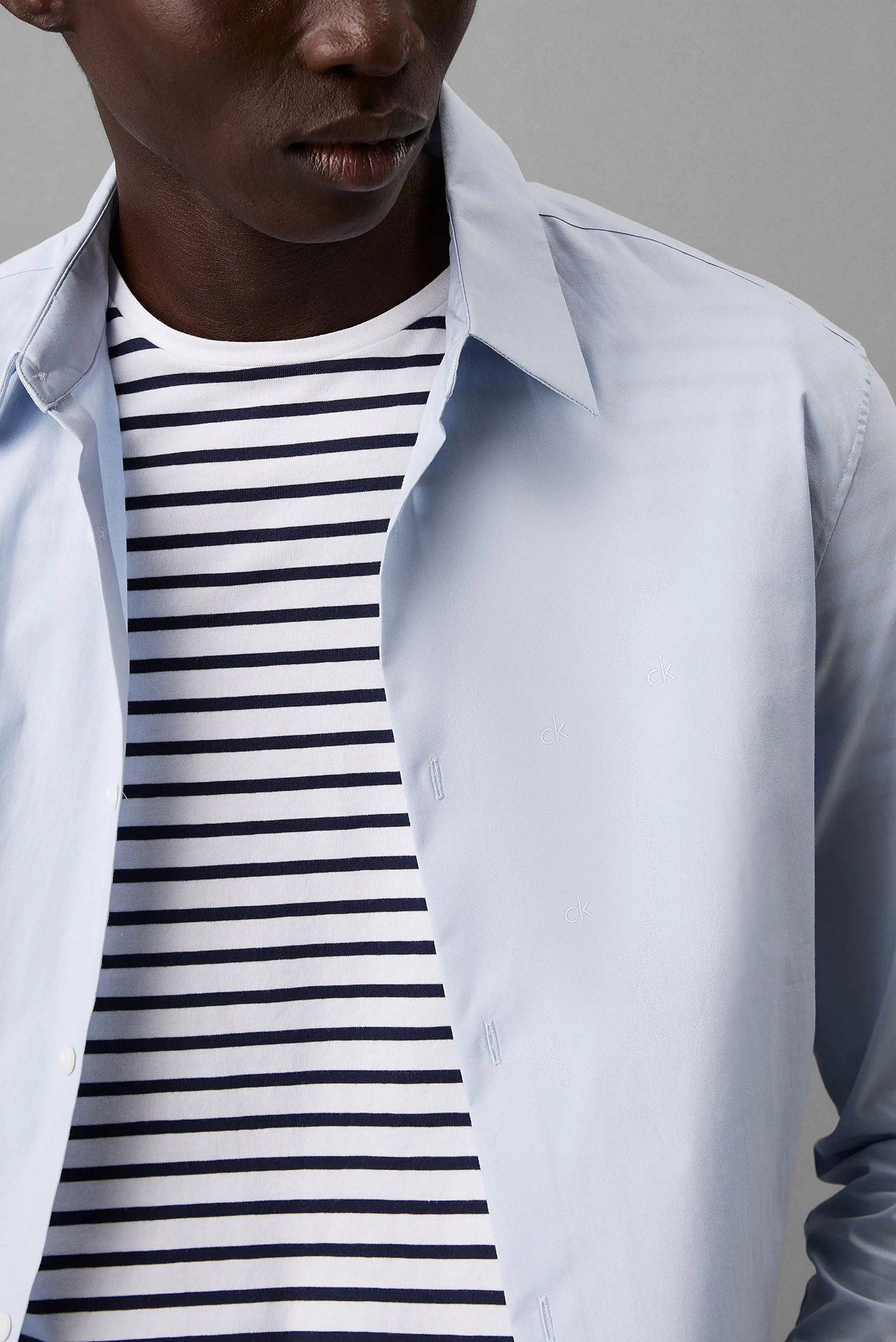 Рубашка LS SOLID STRETCH SLIM SHIRT 4