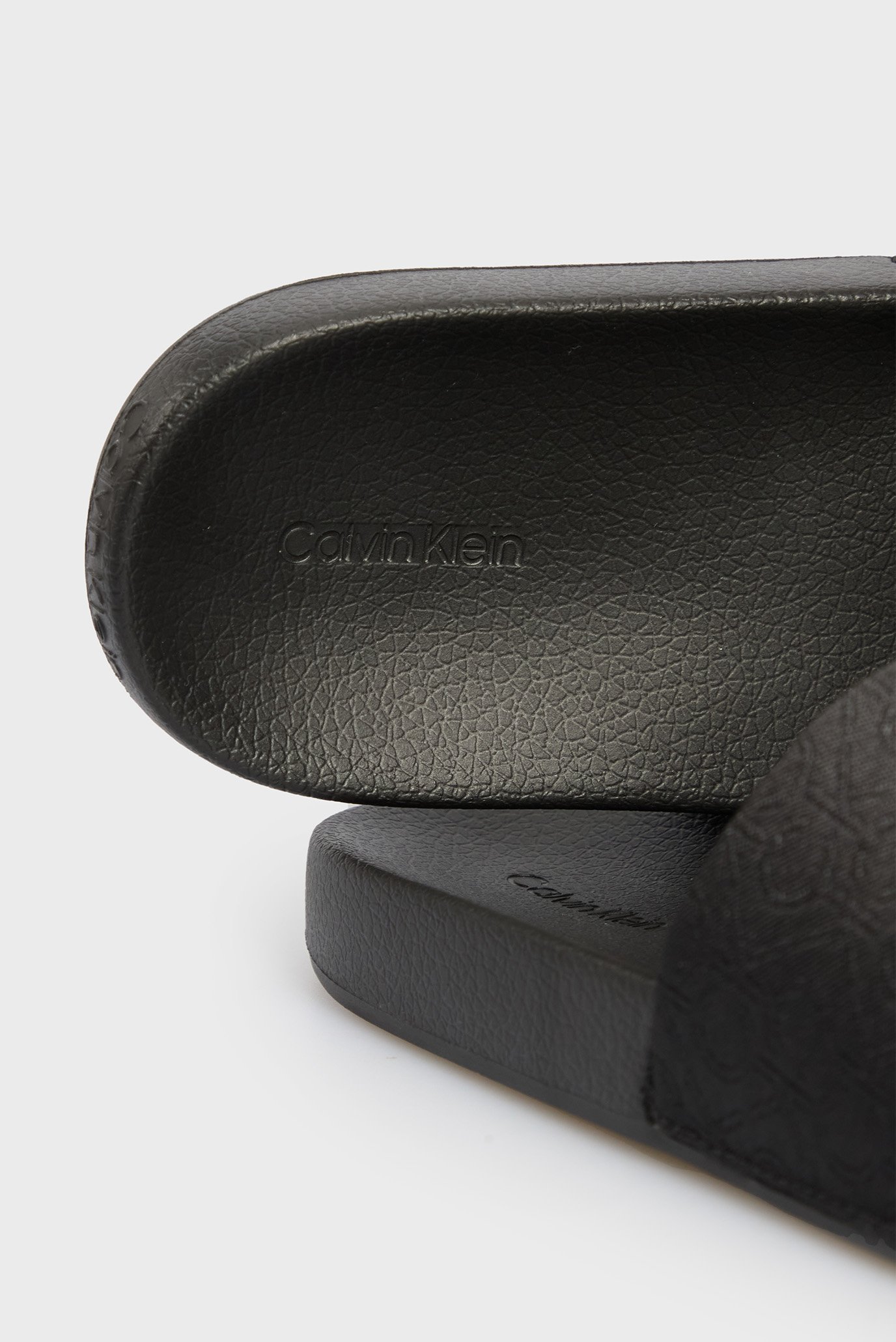 Женские черные слайдеры POOL SLIDE - JACQ 2