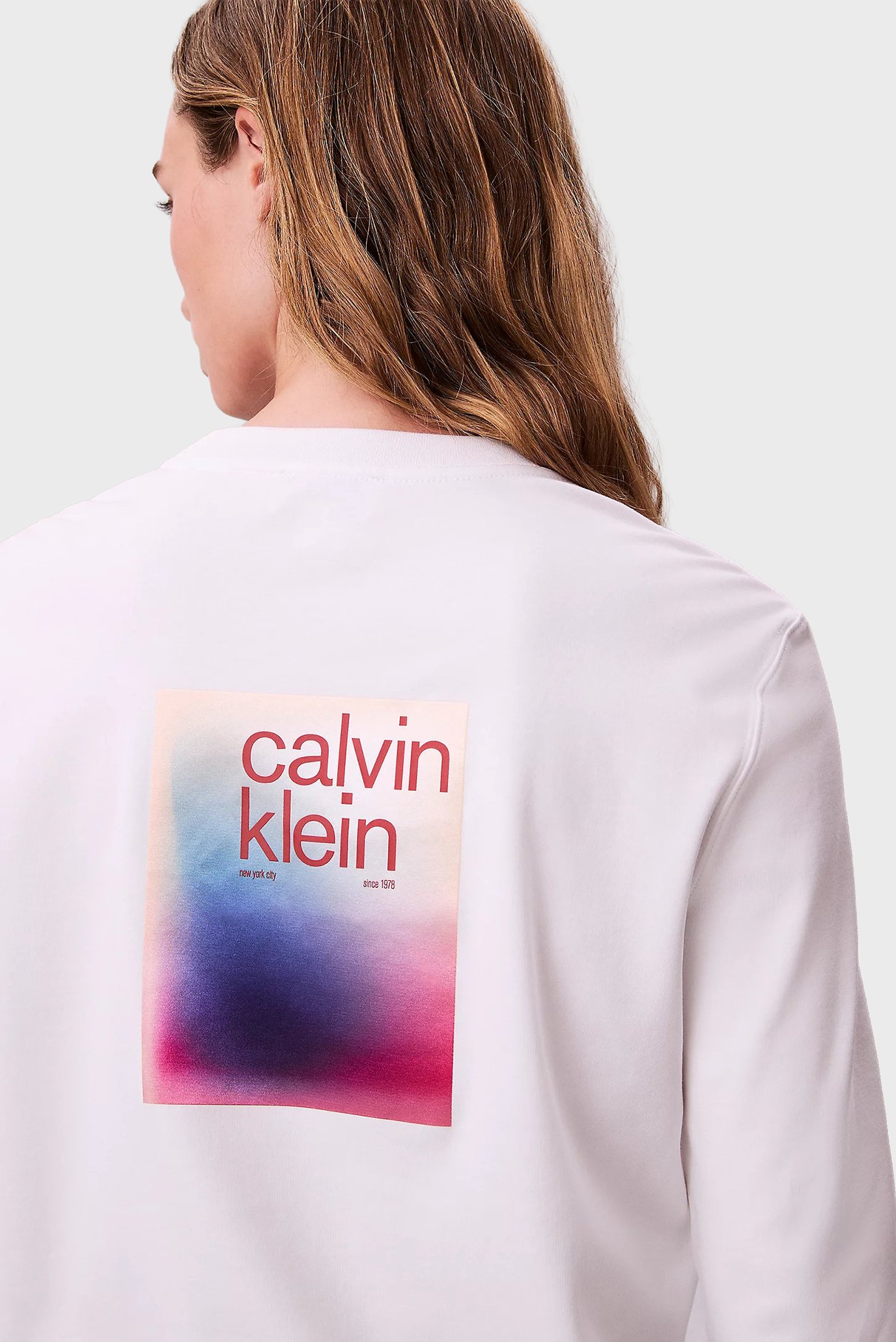 Лонгслив LS SATIN OMBRE GRAPHIC TEE 5