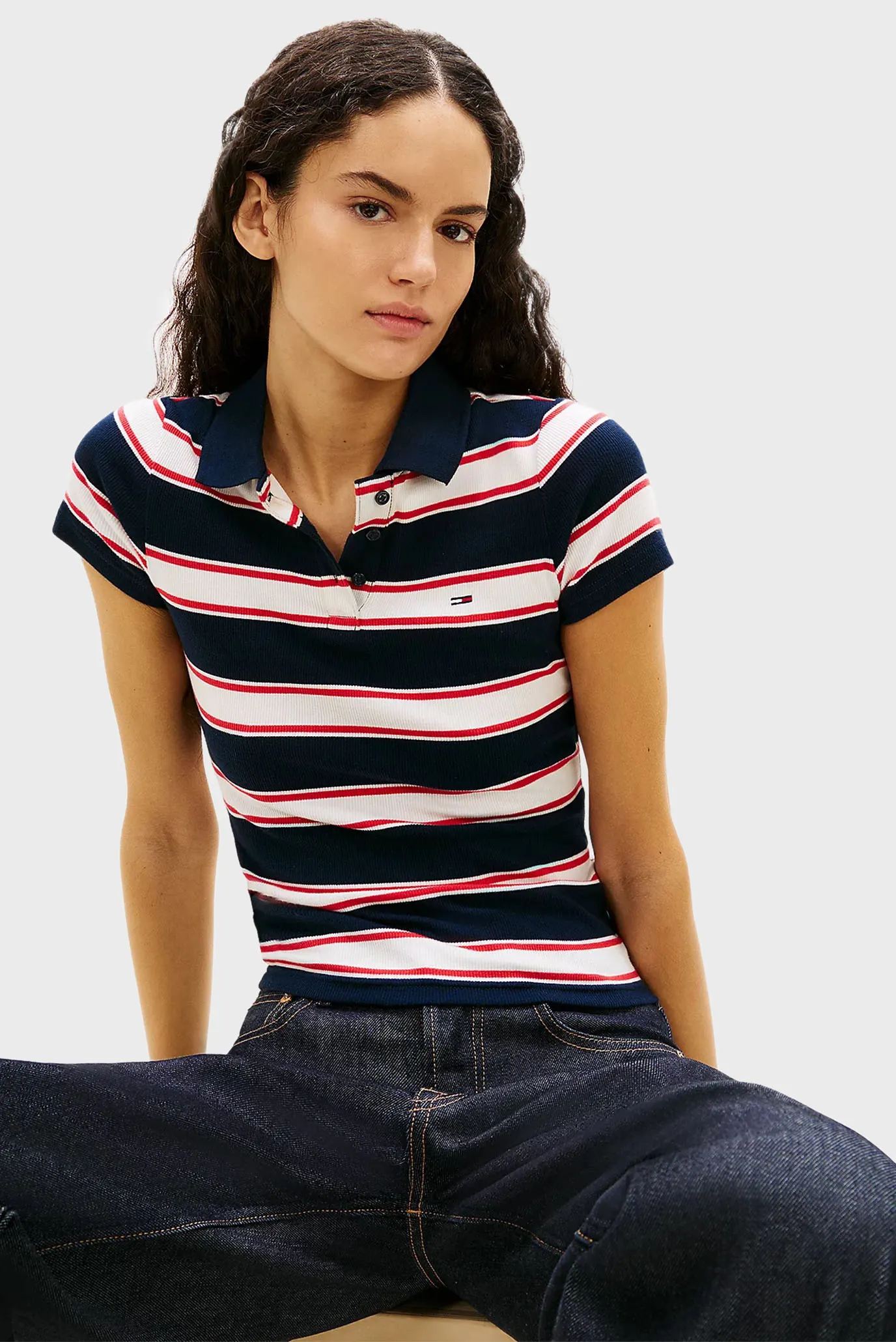 Поло TJW SLIM RIB SS POLO 2