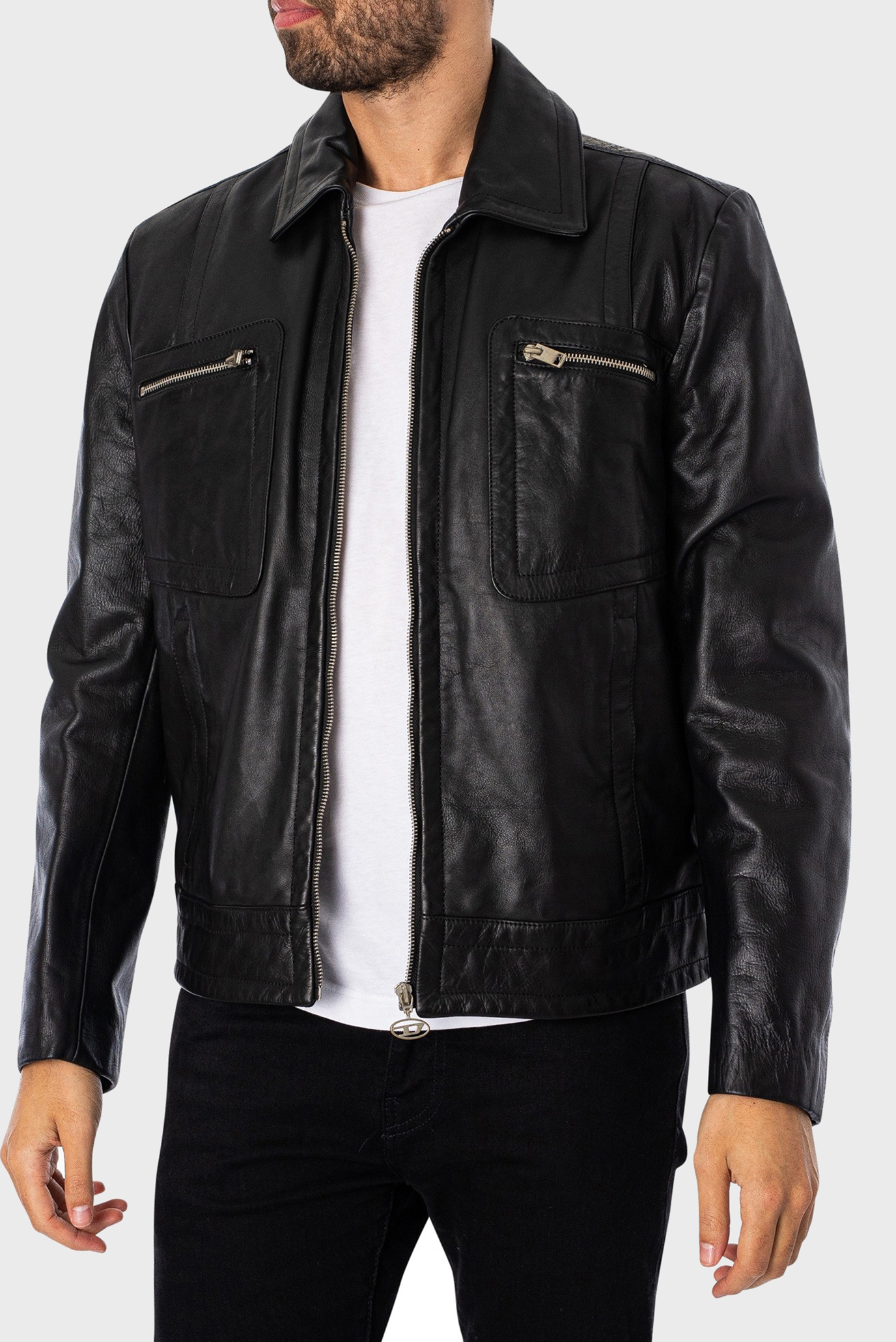 Куртка кожаная L-CALE JACKET 3