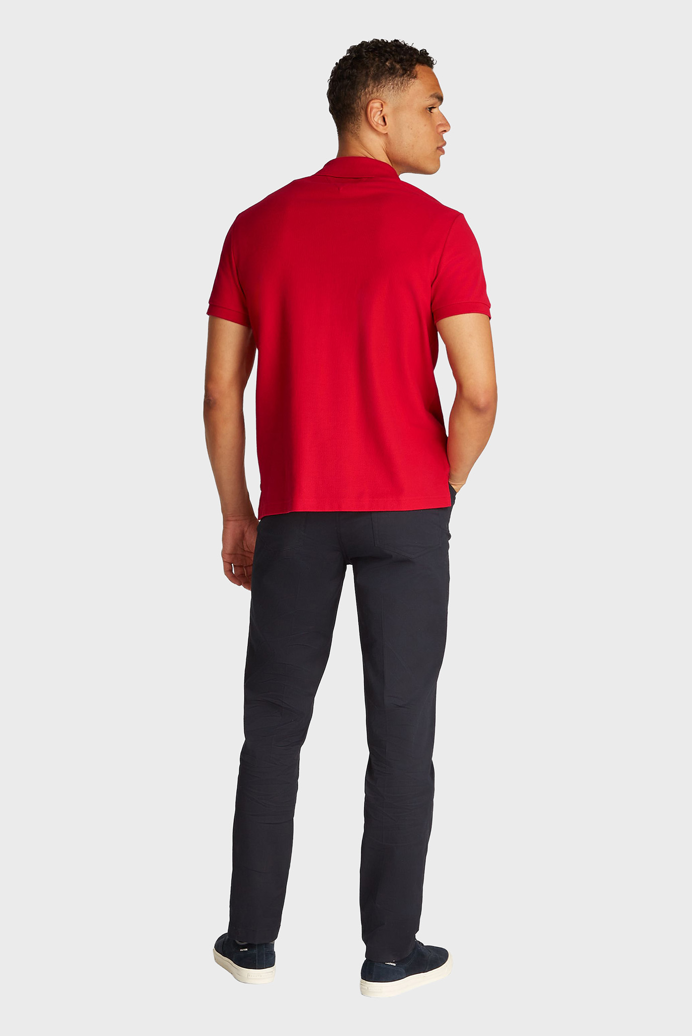 Мужское красное поло IMD REG 3