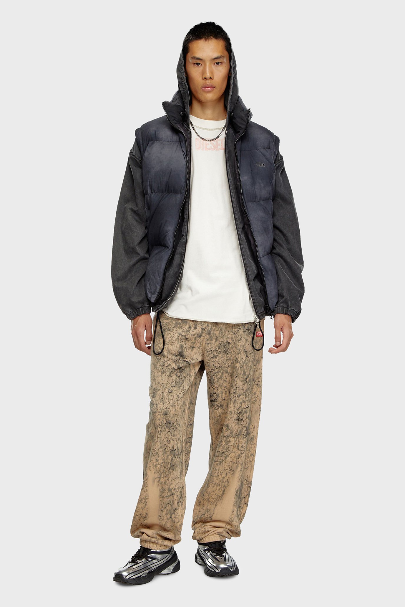 Мужские бежевые спортивные брюки P-MARKY-K1 2