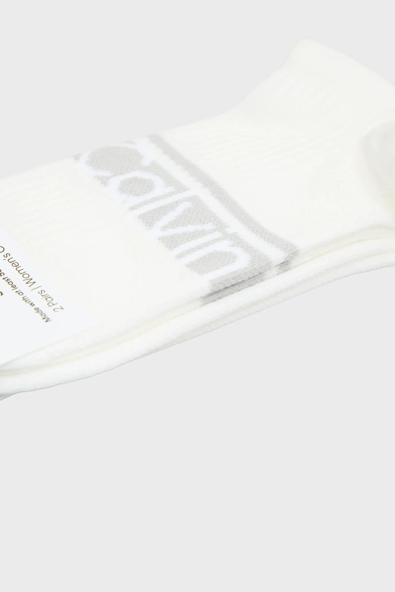 Носки CK WOMEN SNEAKER 2P LOGO STRIP 2