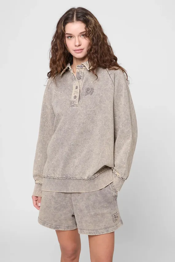 Поло с длинным рукавом/WTSWT 096 PRPY