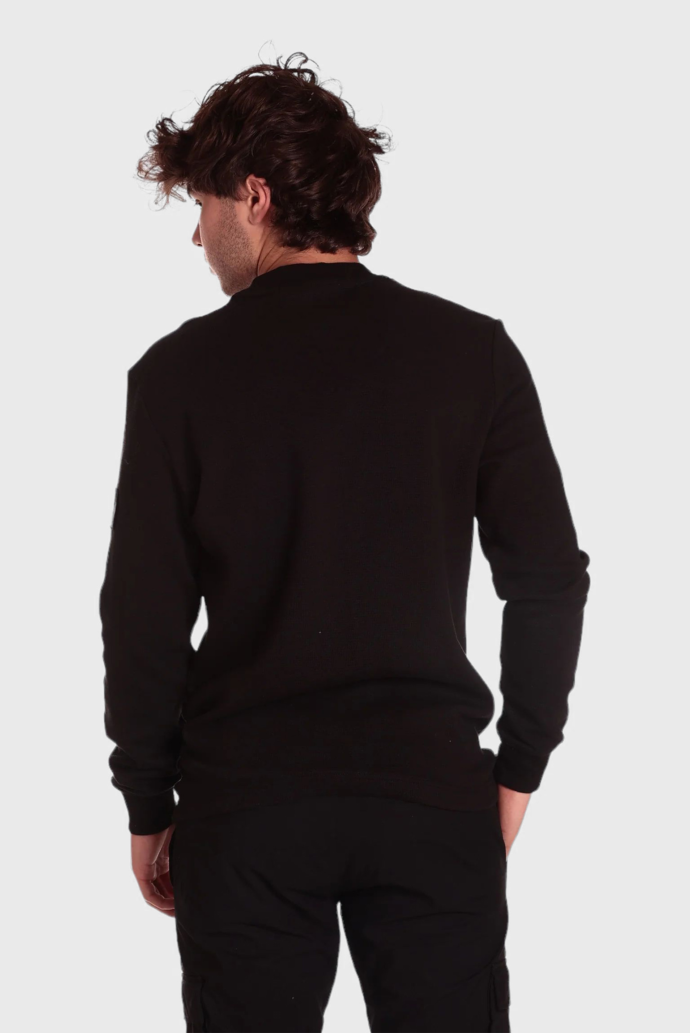 Лонгслив BADGE WAFFLE LS HENLEY 3