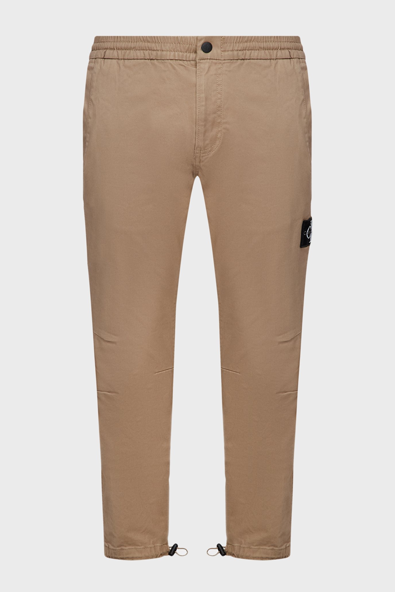 Мужские коричневые чиносы MONOLOGO BADGE CASUAL CHINO 4