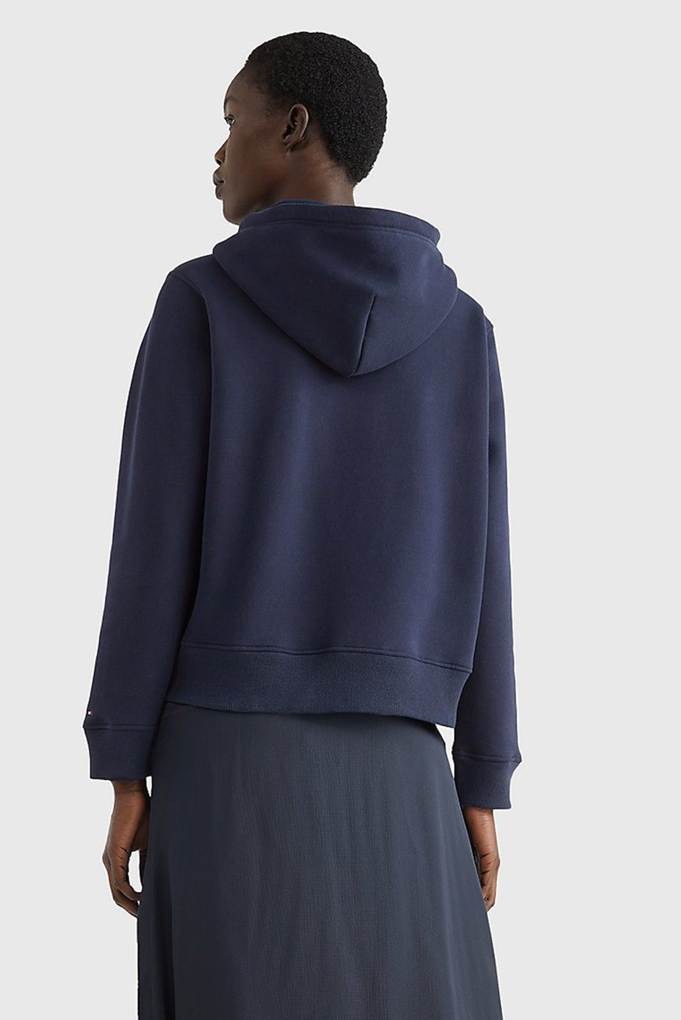 Женское темно-синее худи REG NY METALLIC 3