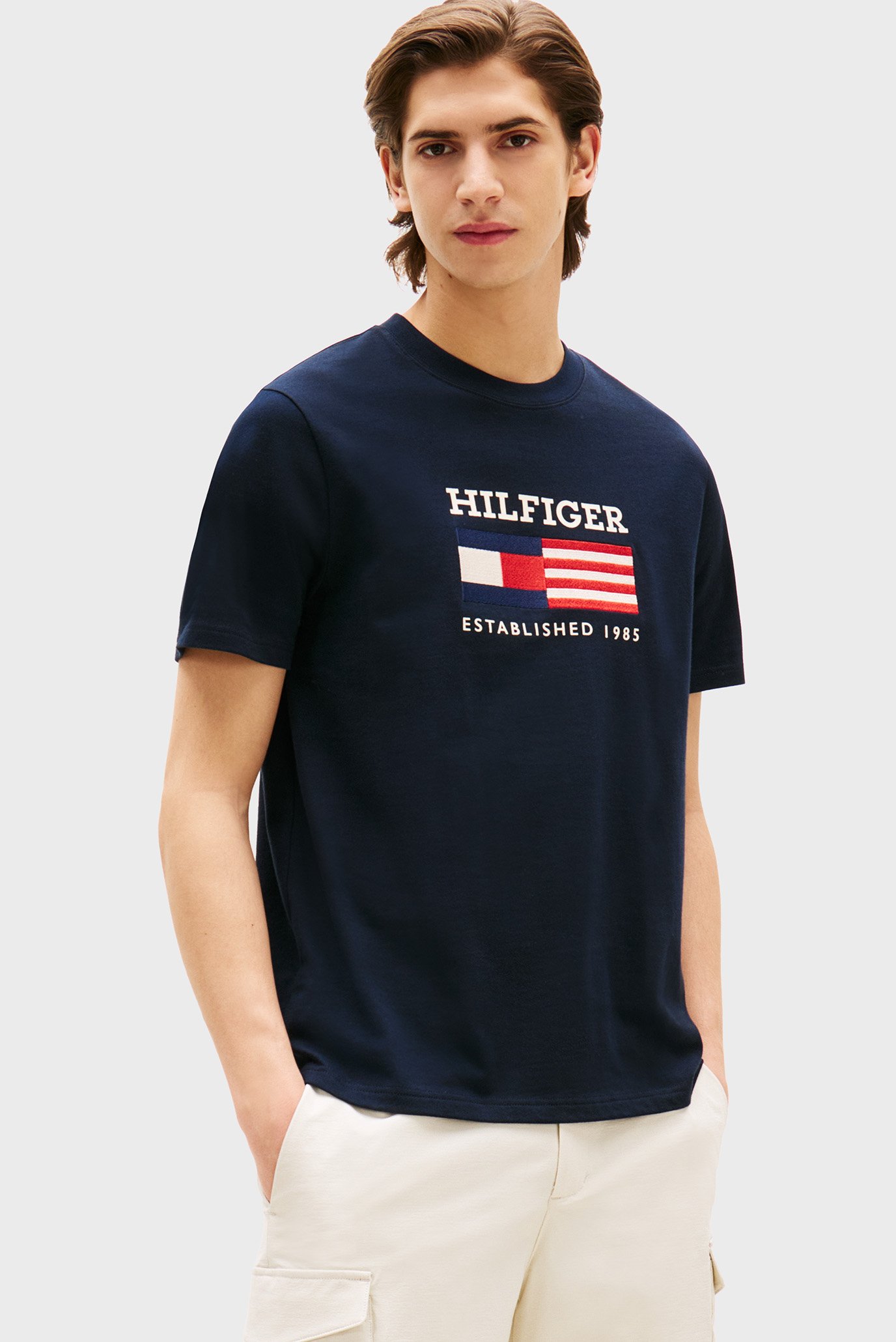 Футболка/AMERICANA MONOTYPE FLAG BOX TEE 1