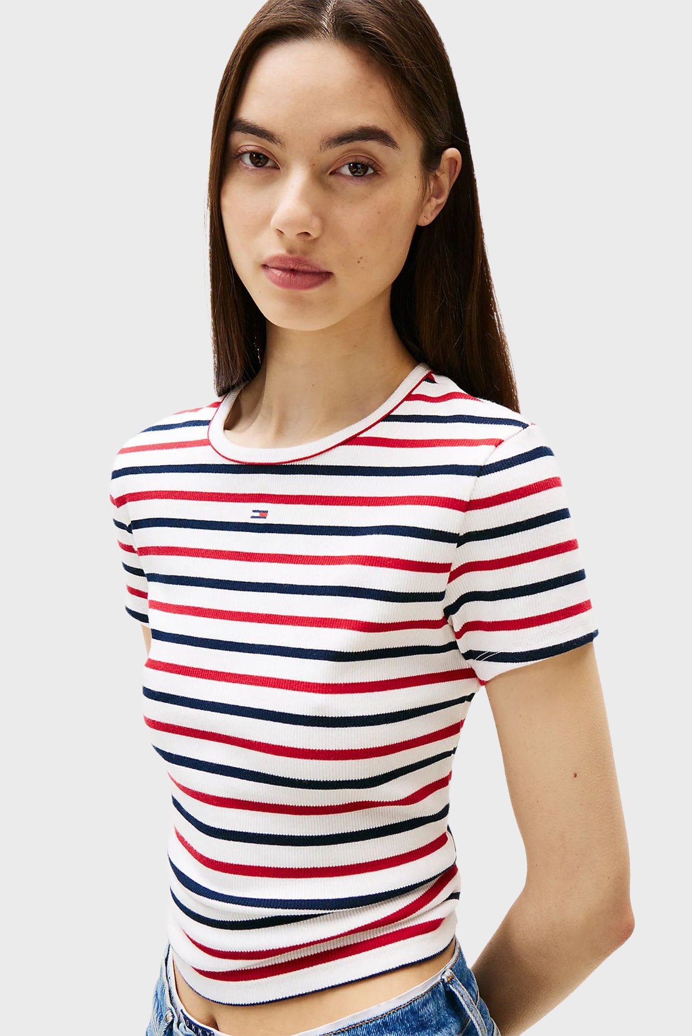 Футболка/TJW SLIM ESSENTIAL RIB SS EXT 2