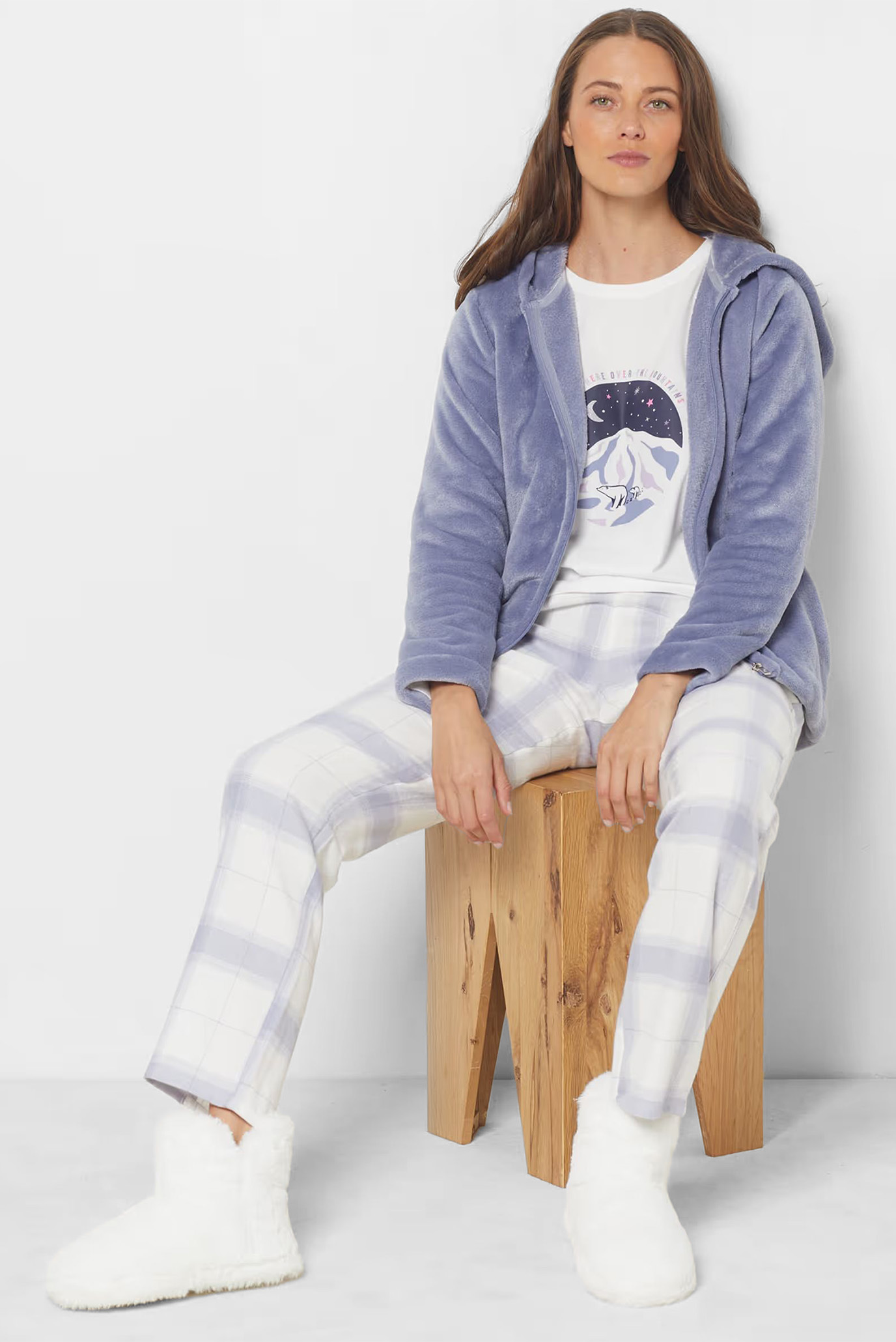 Тапки домашние NOEMIE - BOTTINES - 80 : ECRU 4