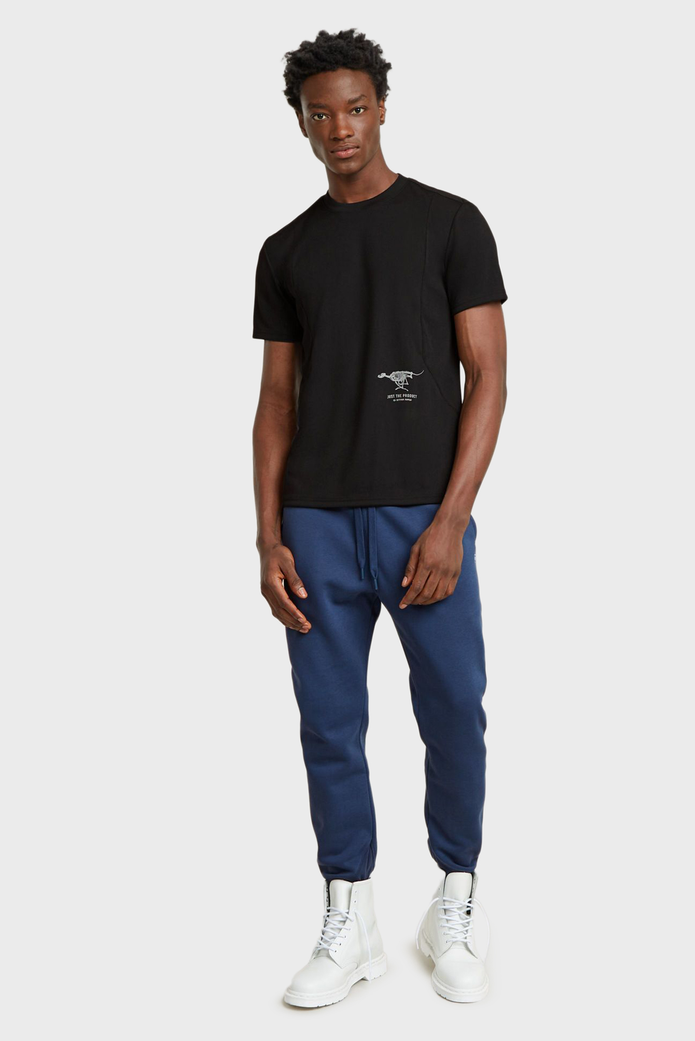 Мужская черная футболка Constructed tech 3