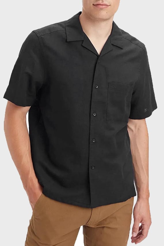 Рубашка с коротким рукавом LINEN COTTON CUBAN S S SHIRT