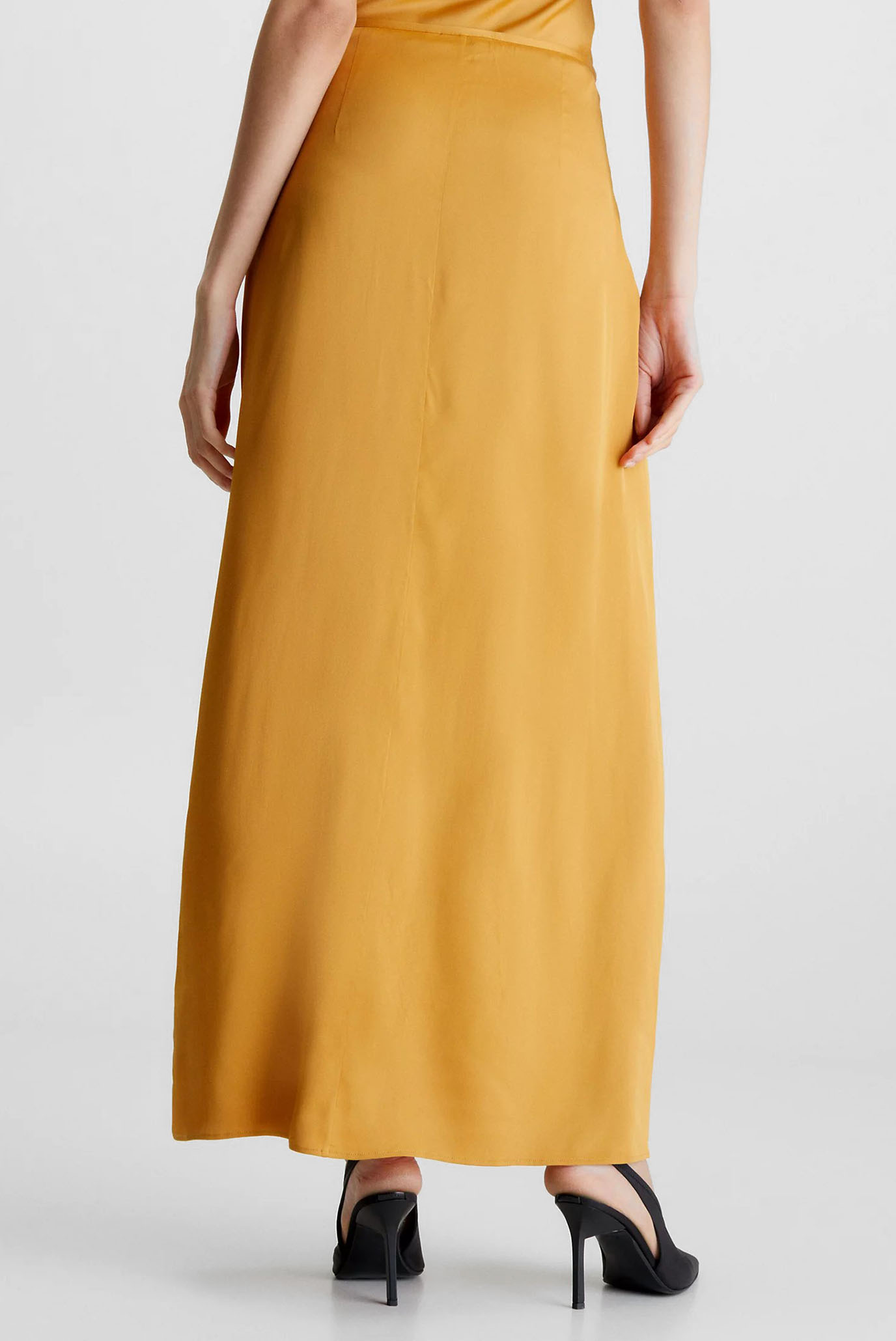 Юбка SATIN VISCOSE MAXI SKIRT 2