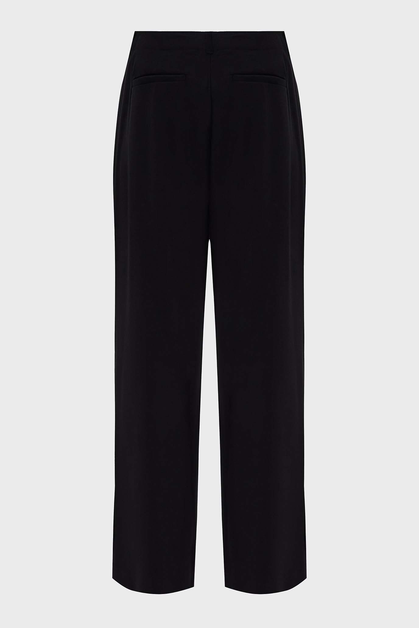 Женские черные брюки VISCOSE RELAXED 3