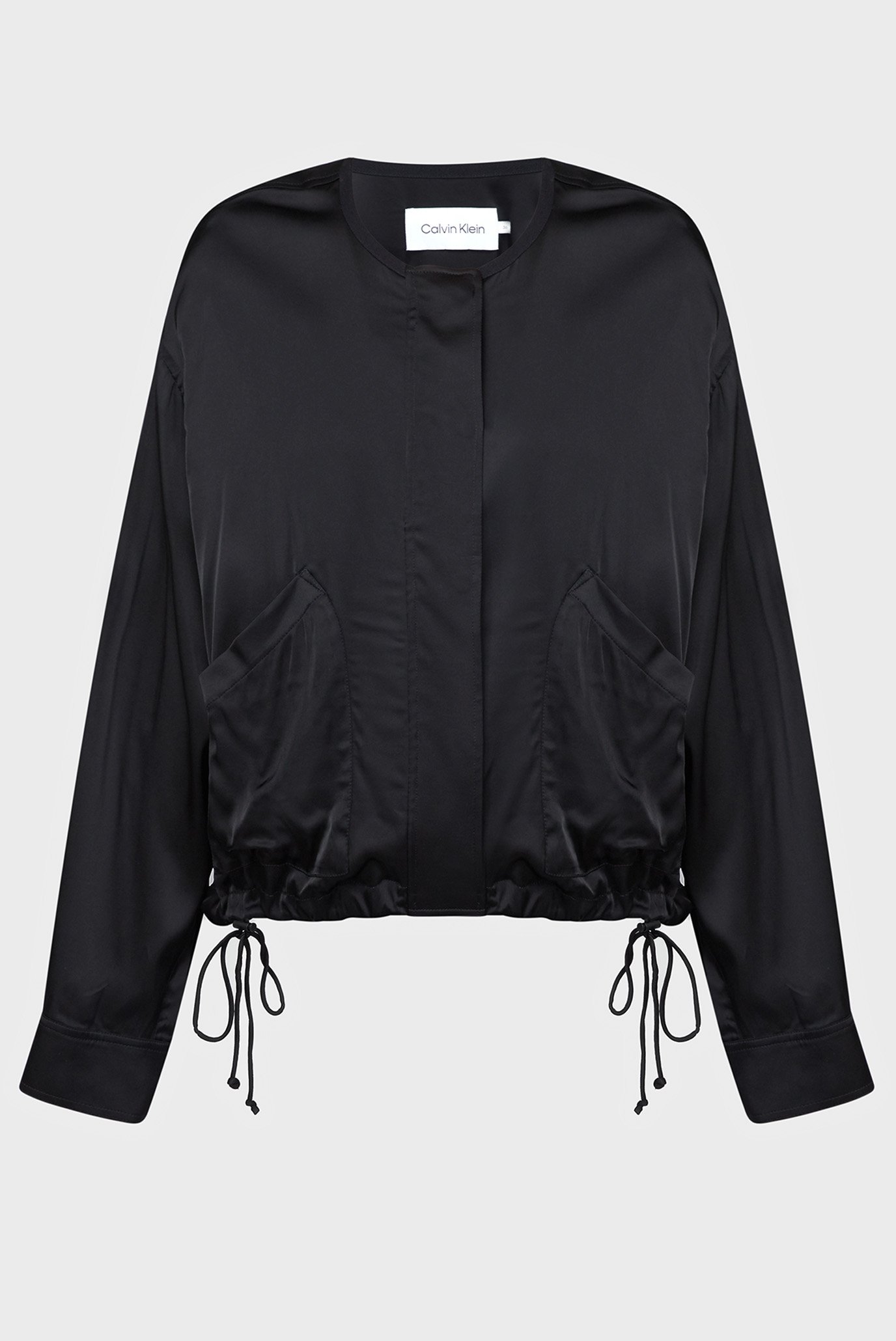 Женская черная ветровка SATEEN 8