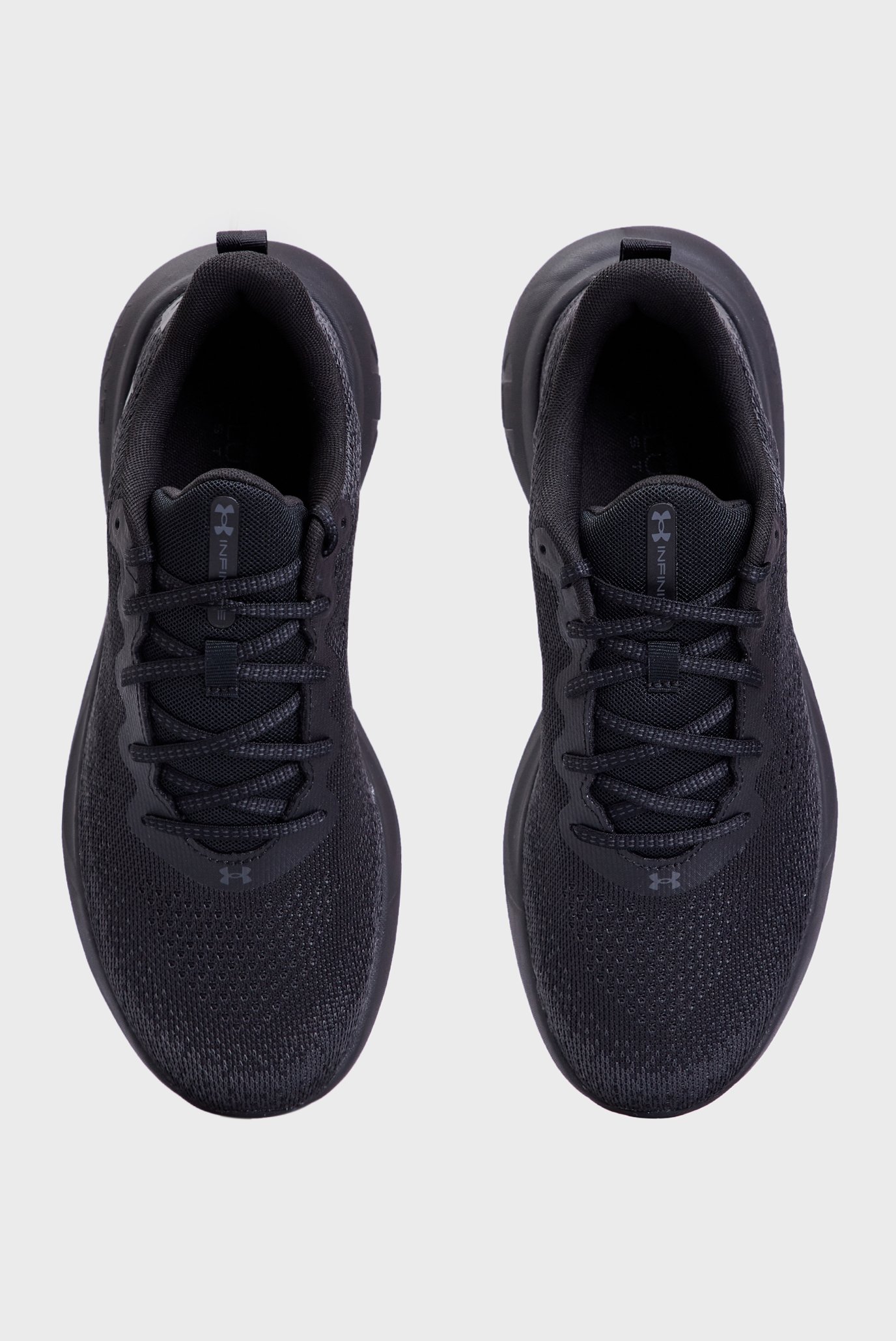 Мужские черные кроссовки UA InfiniteUnder Armour Мужские черные кроссовки UA Infinite 4
